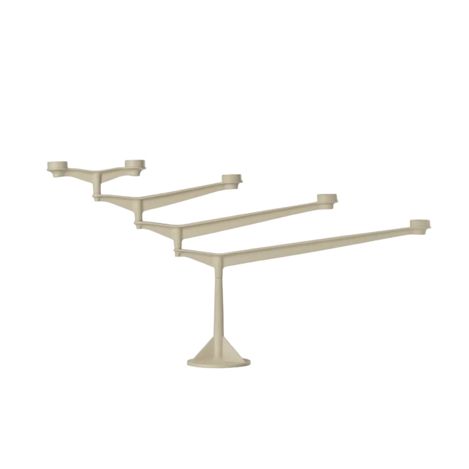 Cream Candle Holder SPIN