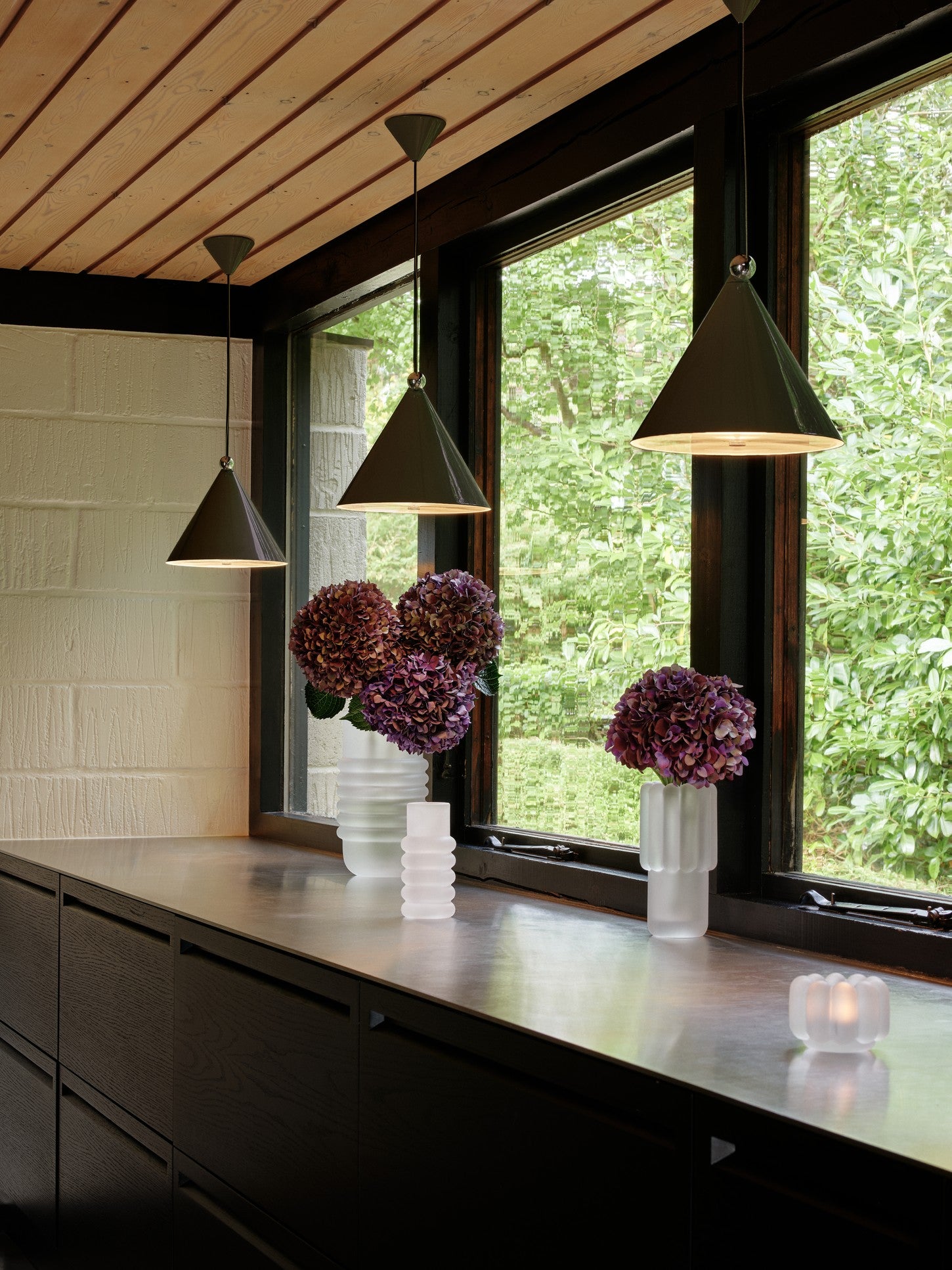 POSE pendant lamp gray