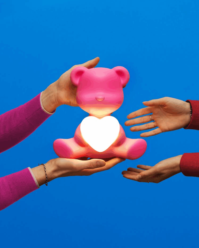 TEDDY LOVE lamp fuchsia