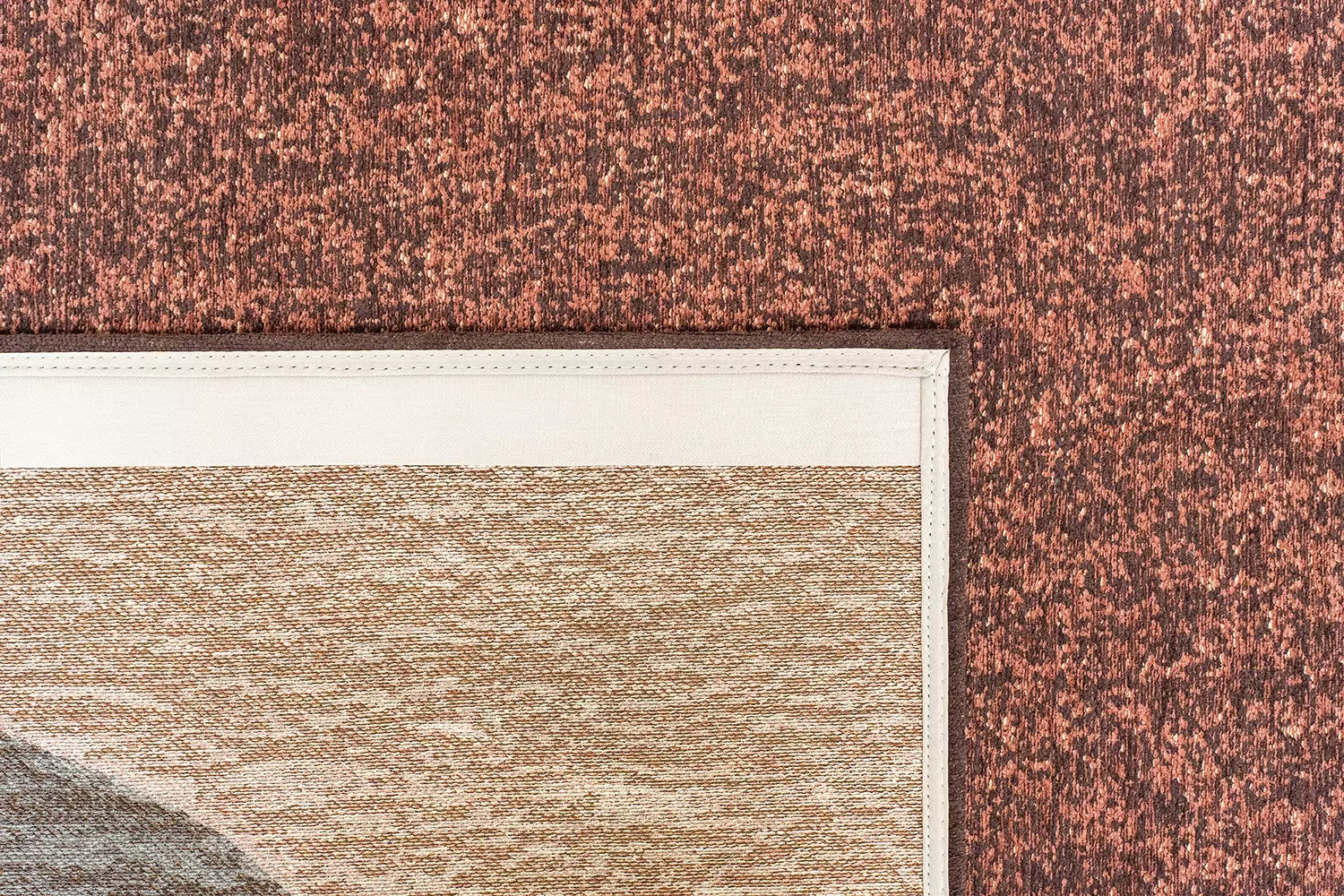 MARBLE Purple Rug with Pink and Beige