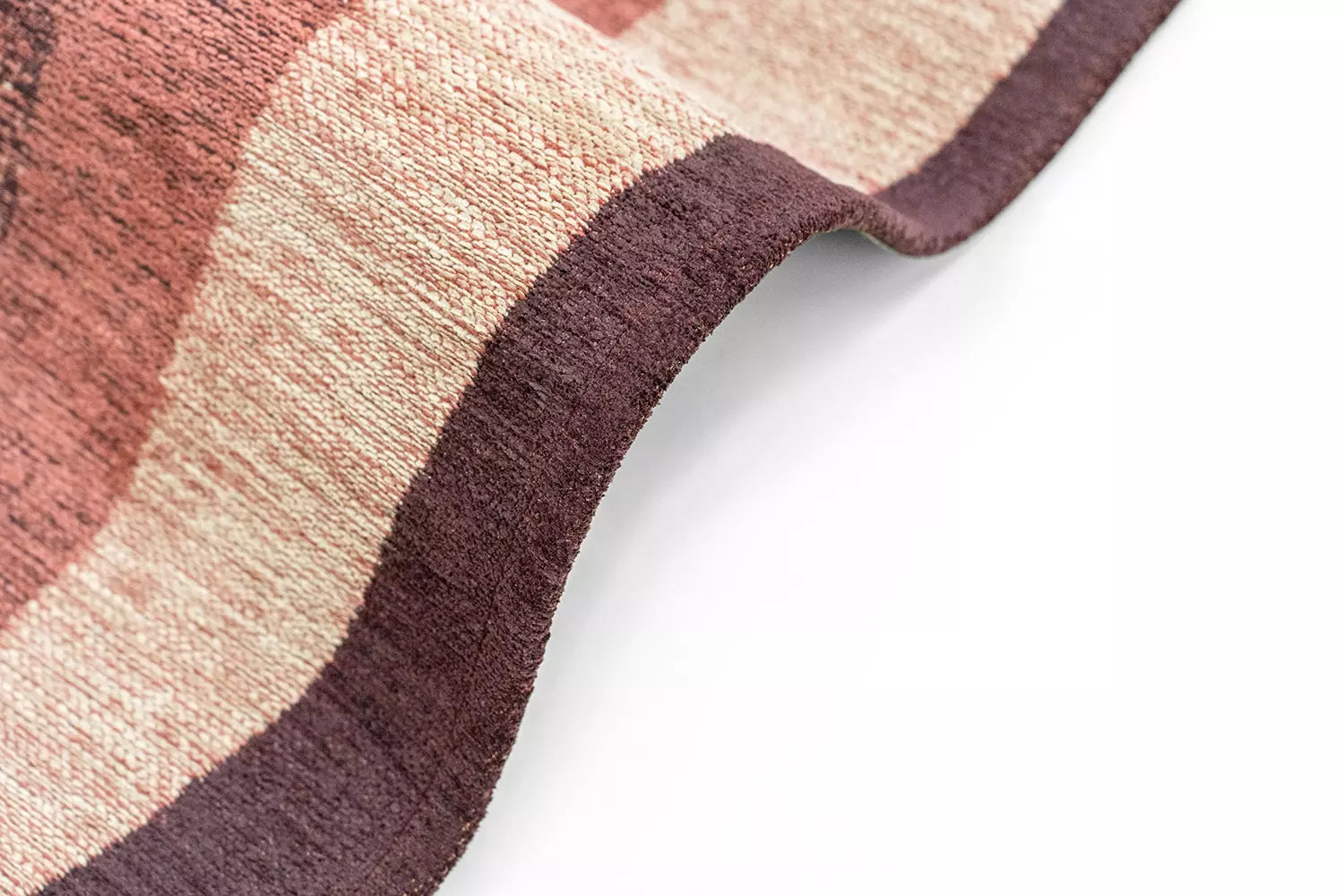 MARBLE Purple Rug with Pink and Beige