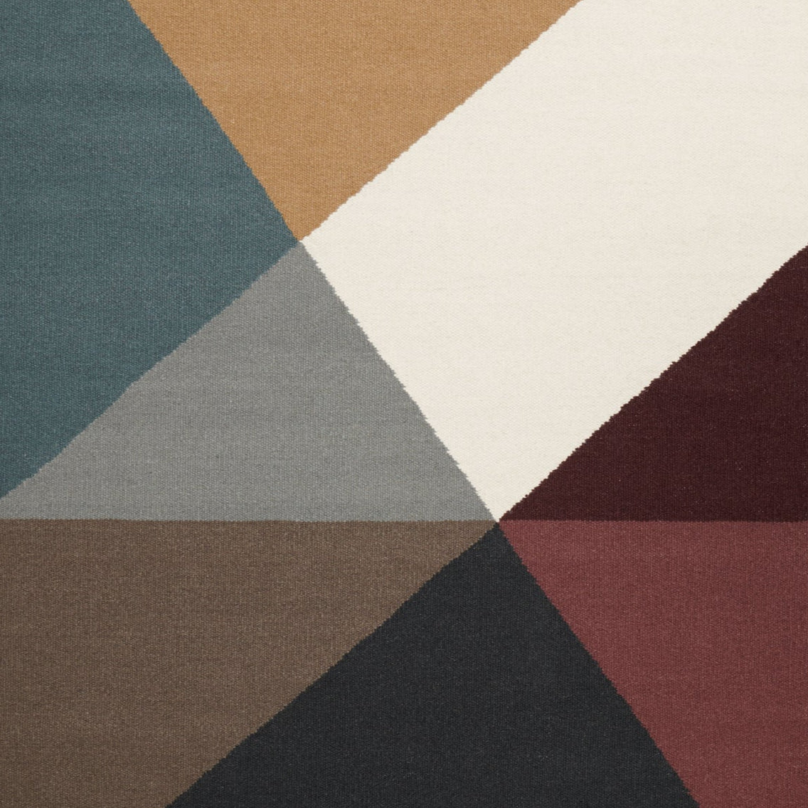 Dywan METRI - MUSTARD beżowy z pomarańczowym