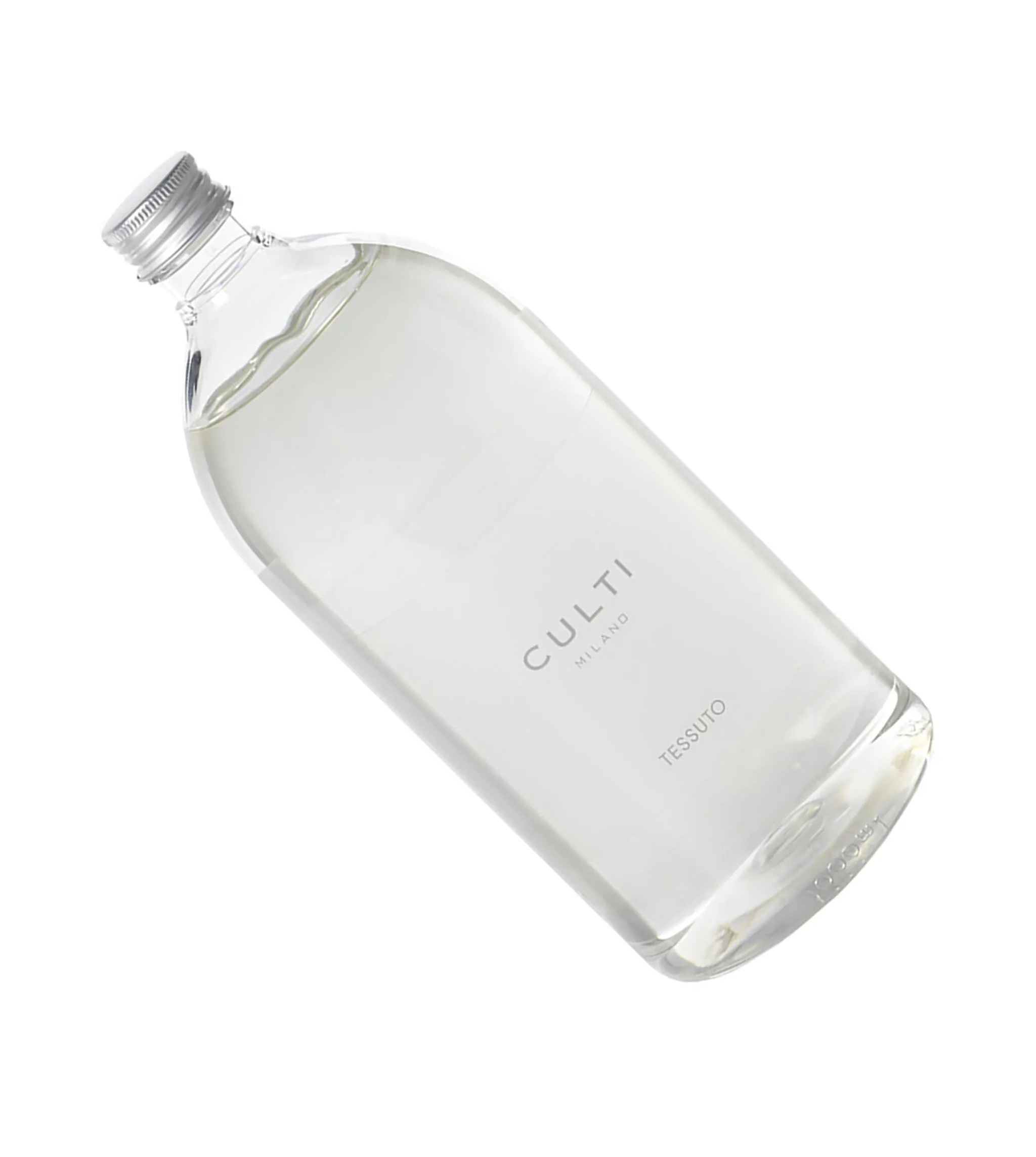 TESSUTO scented refill with notes of blackcurrant leaves, cotton flowers, jasmine, and white musk.