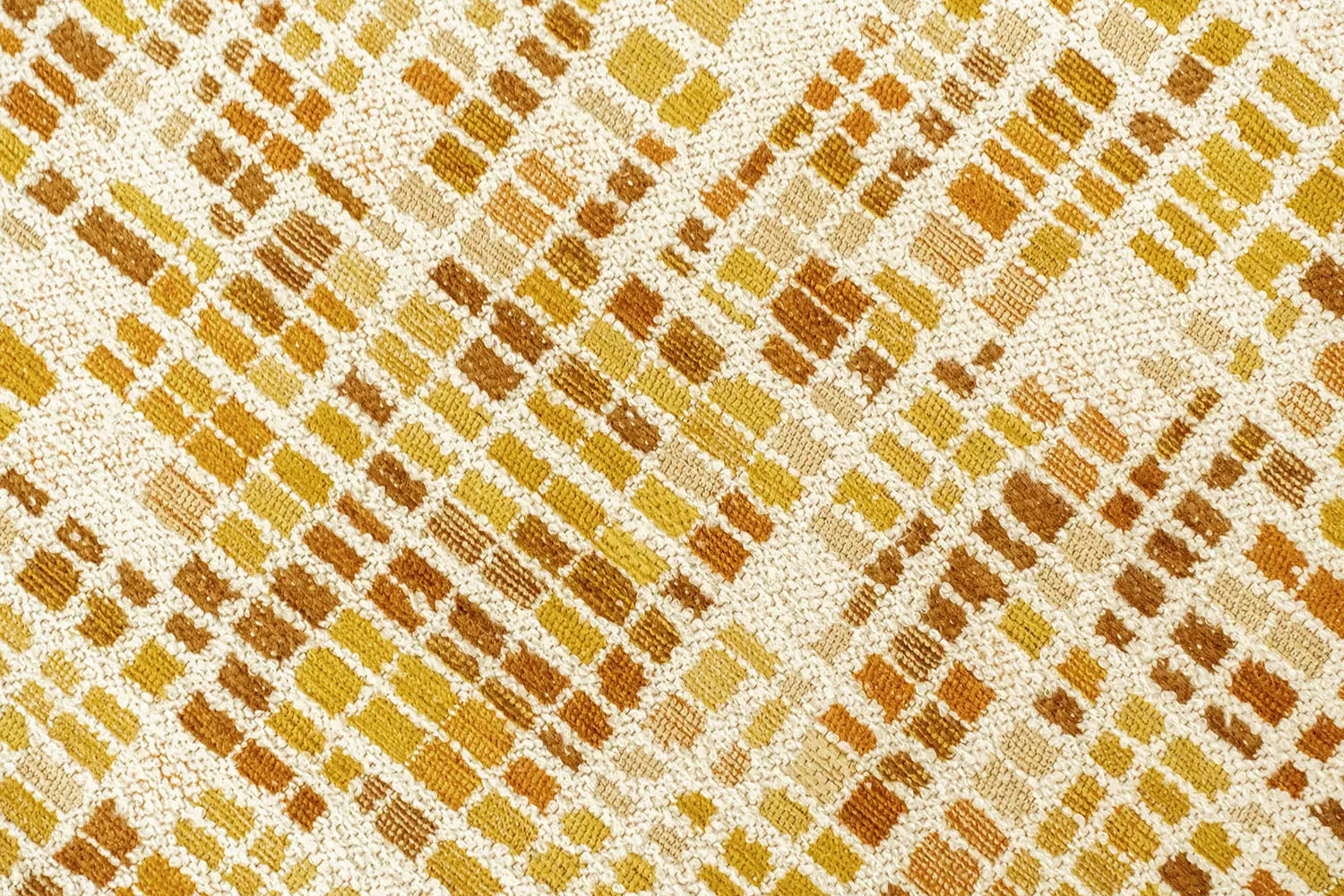 Koberec CUBIK béžový s oranžovou a žltou