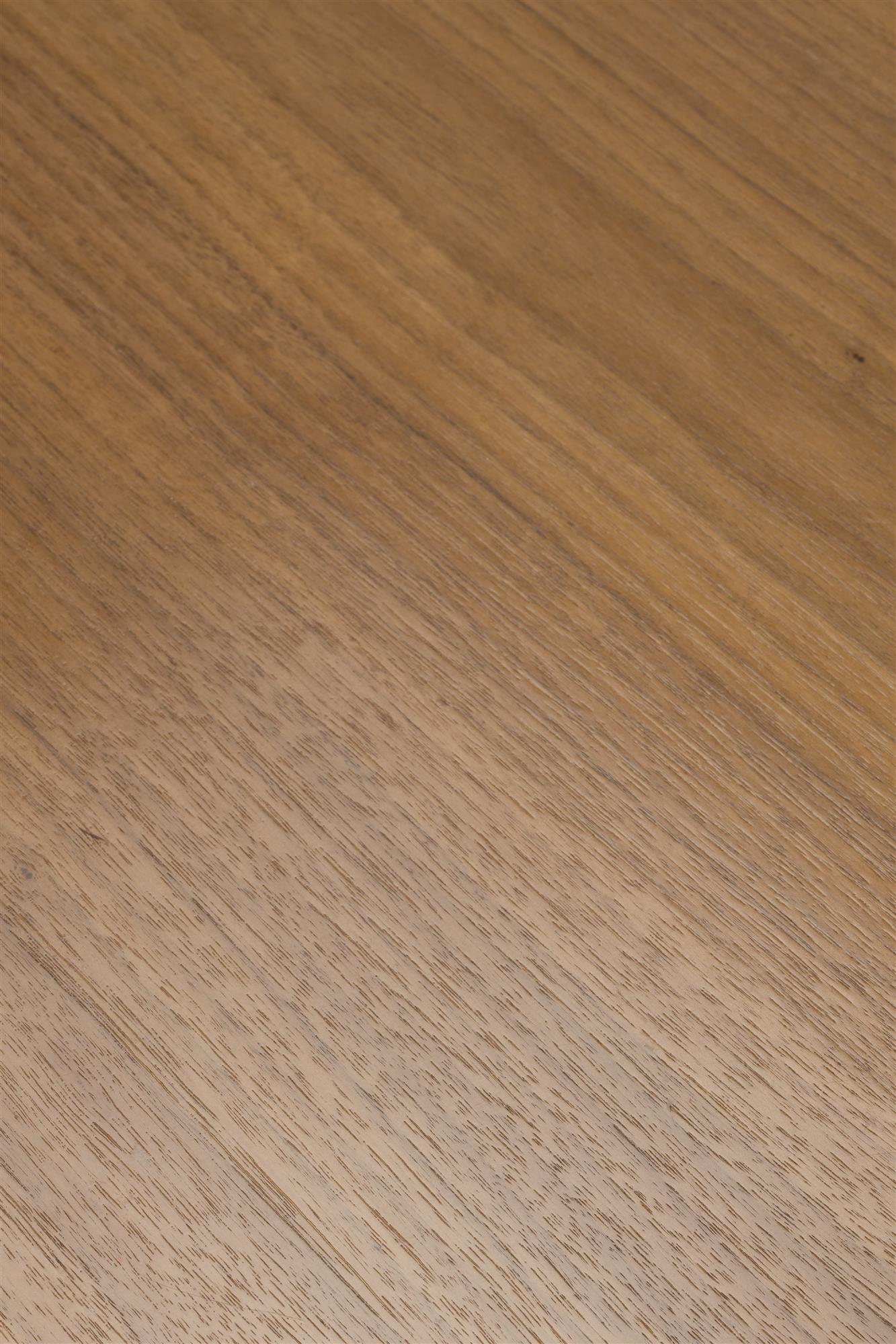 Ovalný stôl CHASE ORGANIC hnedý s čiernym podstavcom