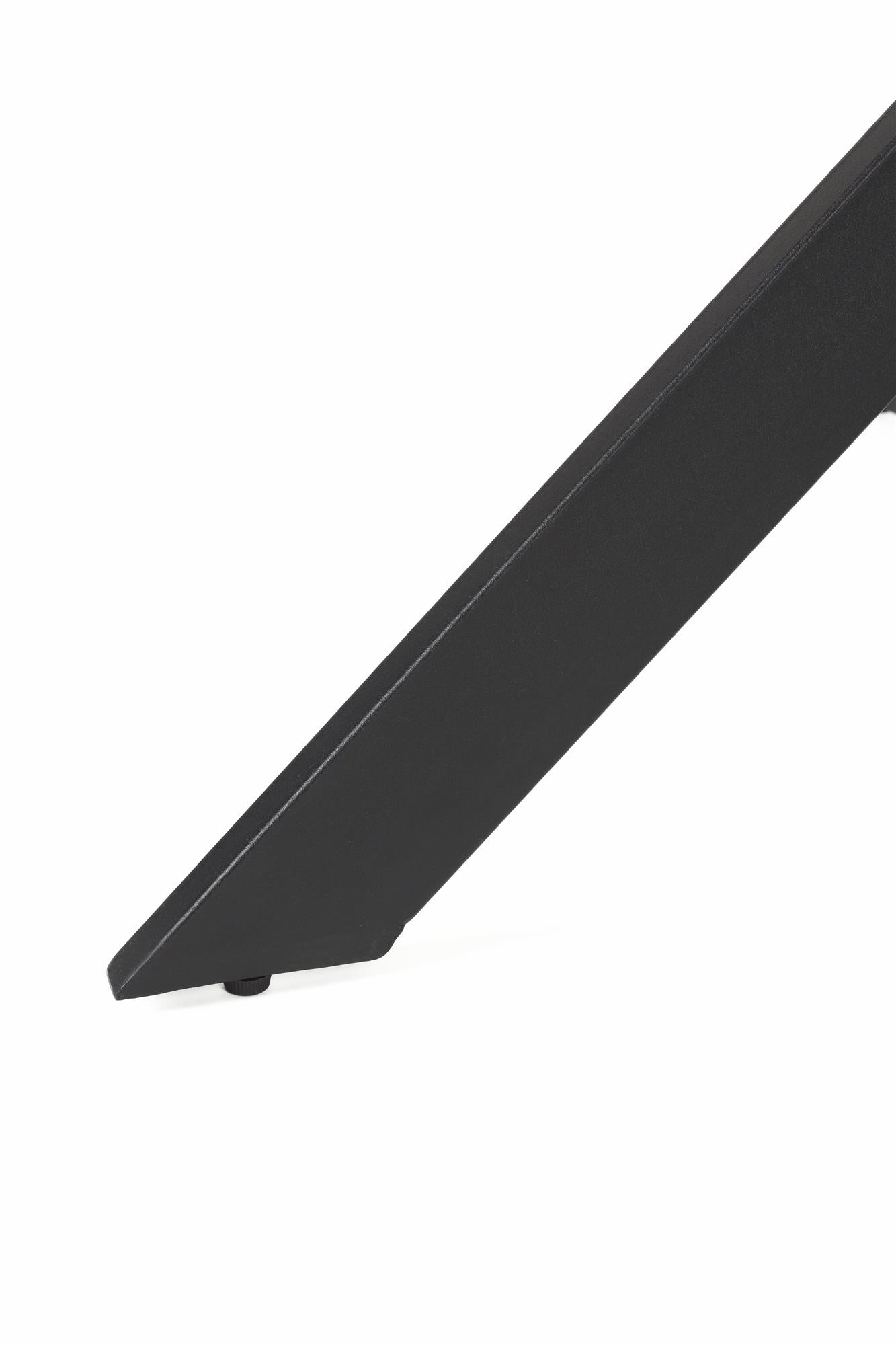 Stôl CHASE ORGANIC hnedý s čiernym podstavcom