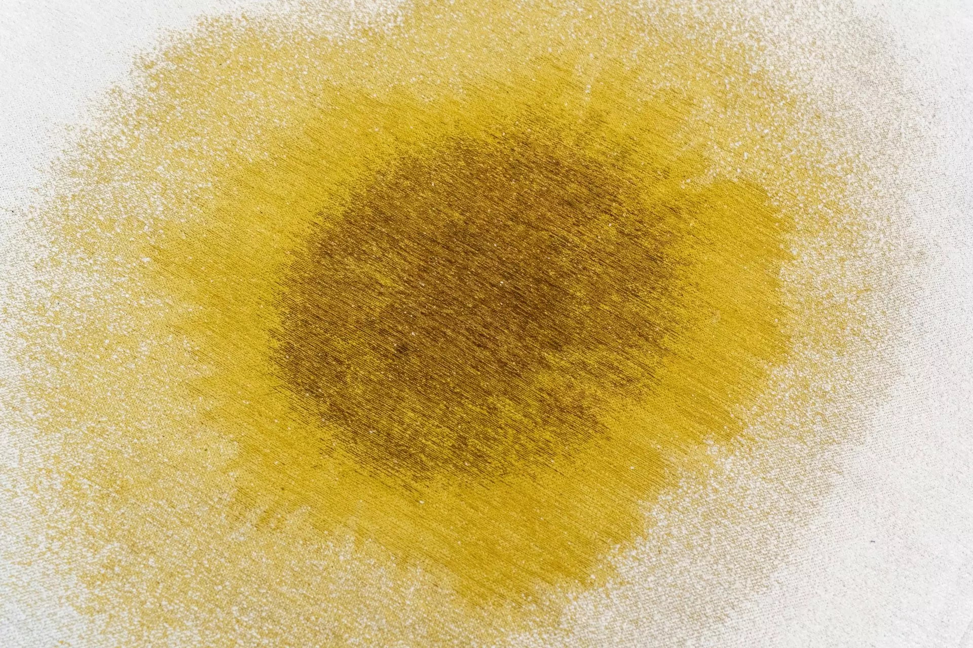 Koberec DROP biely so žltým