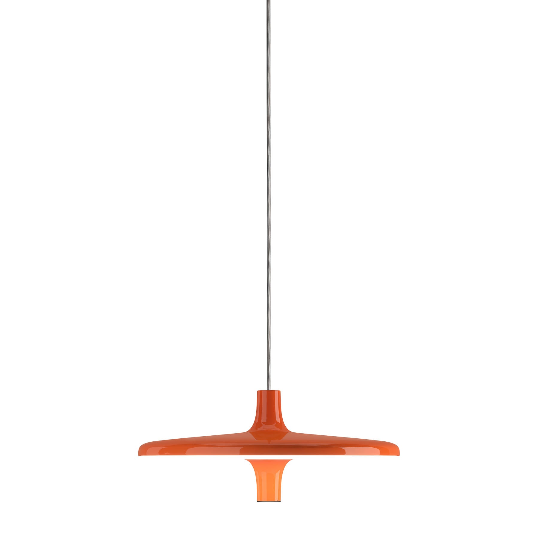 Lampa visiacá AVRO lesklá oranžová