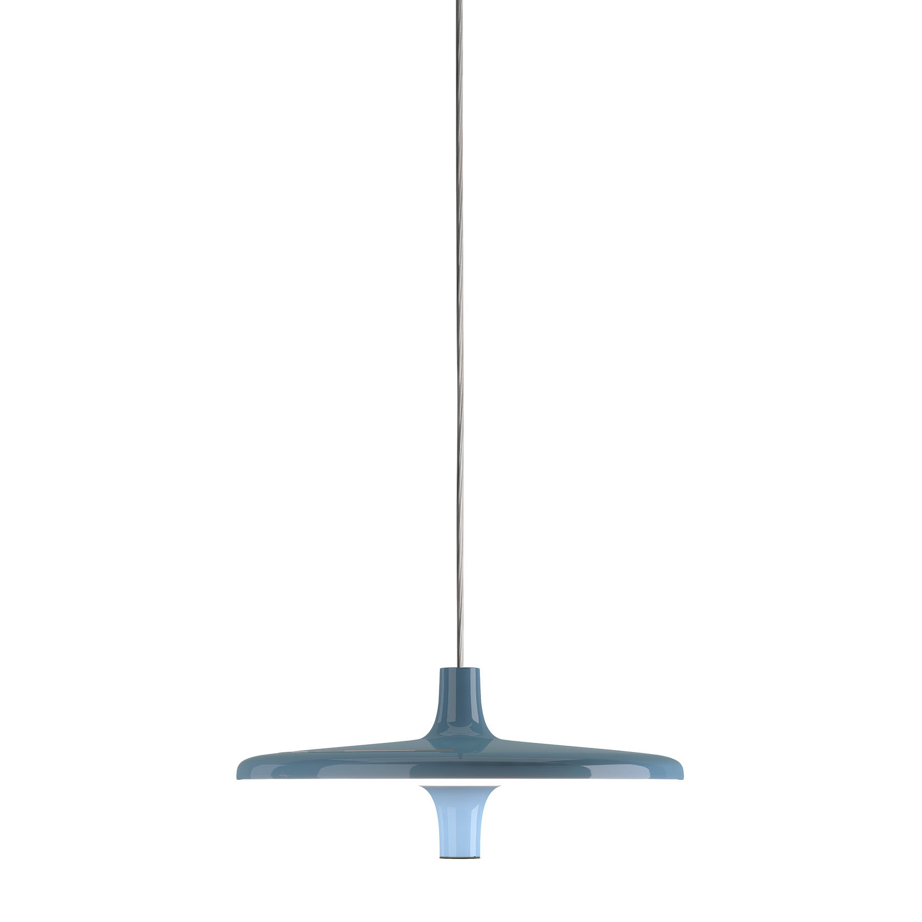 AVRO pendant lamp in glossy blue