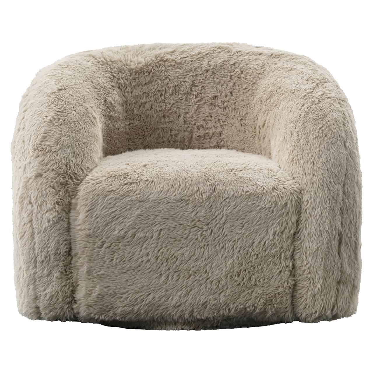 ARCUS YAKETY Sand Swivel Armchair