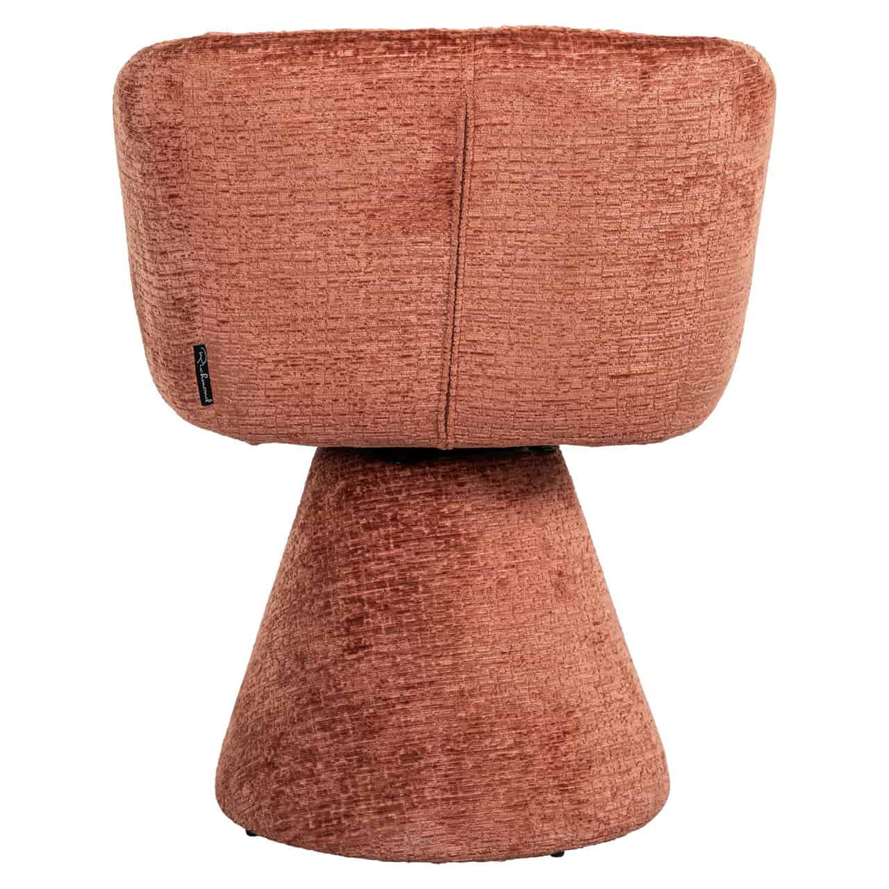 MADELINE swivel chair terracotta