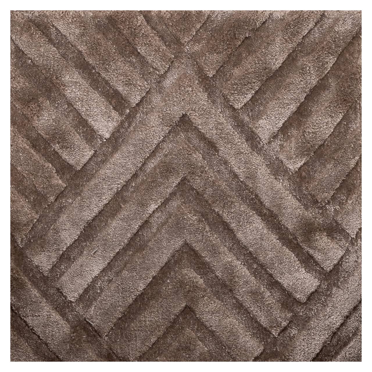METZ Brown Oval Rug