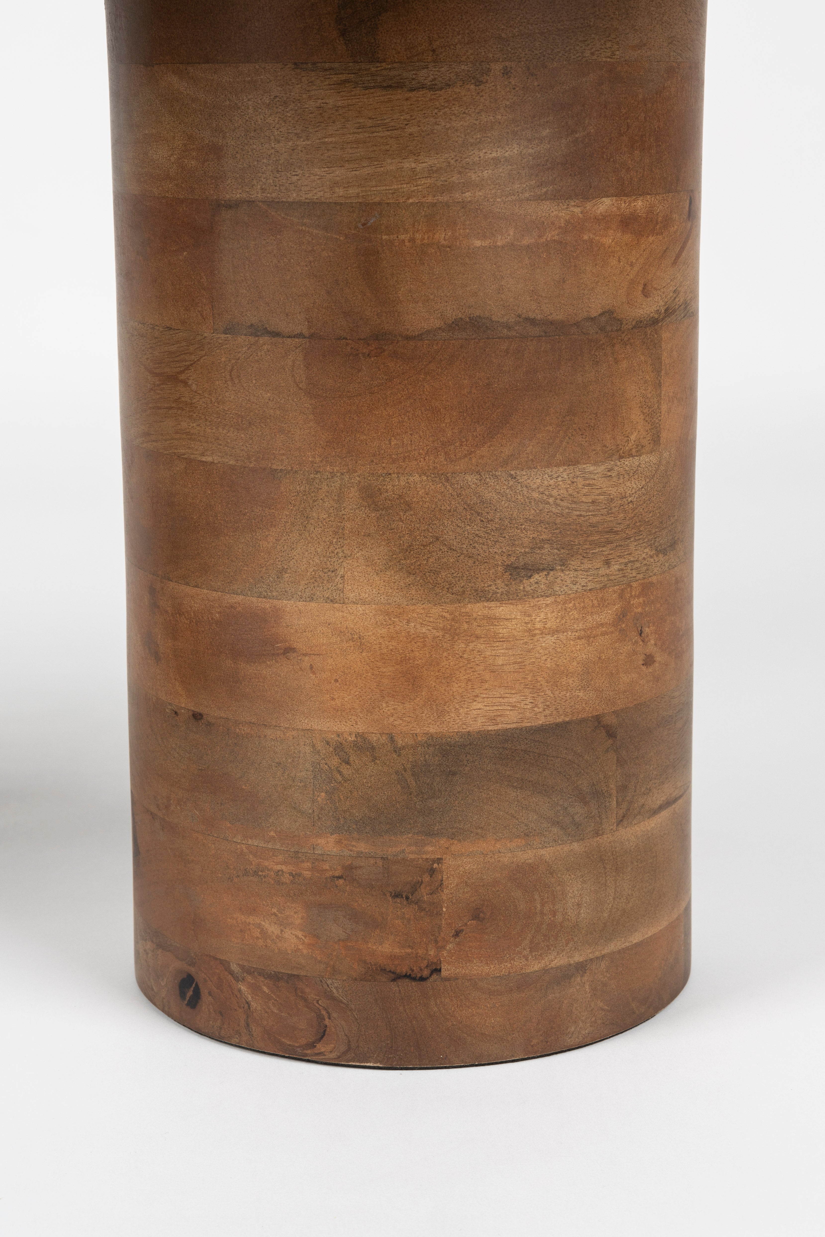 Kávový stolík PELI mramor s mangovým drevom