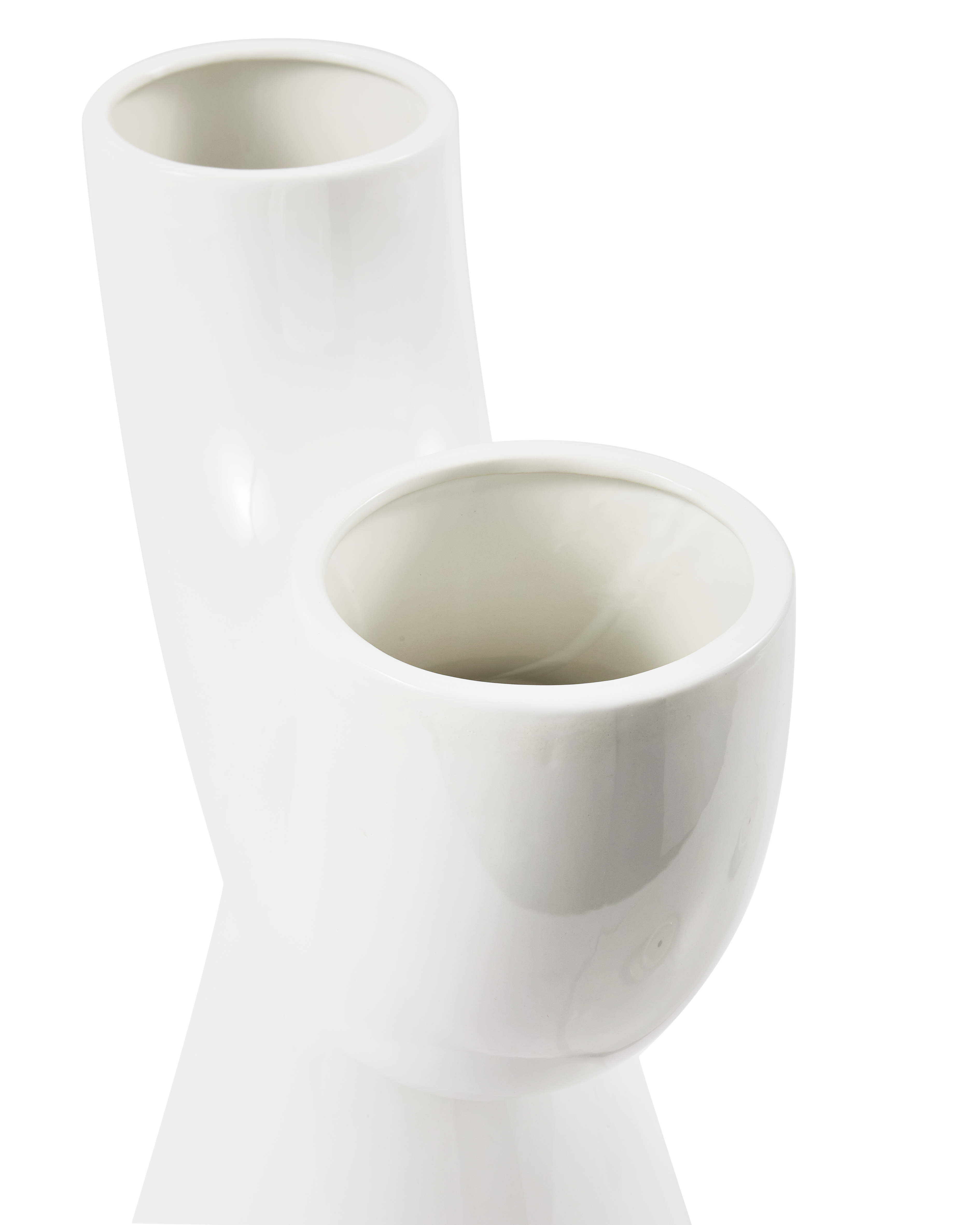 Biely bočný stolík ANISH