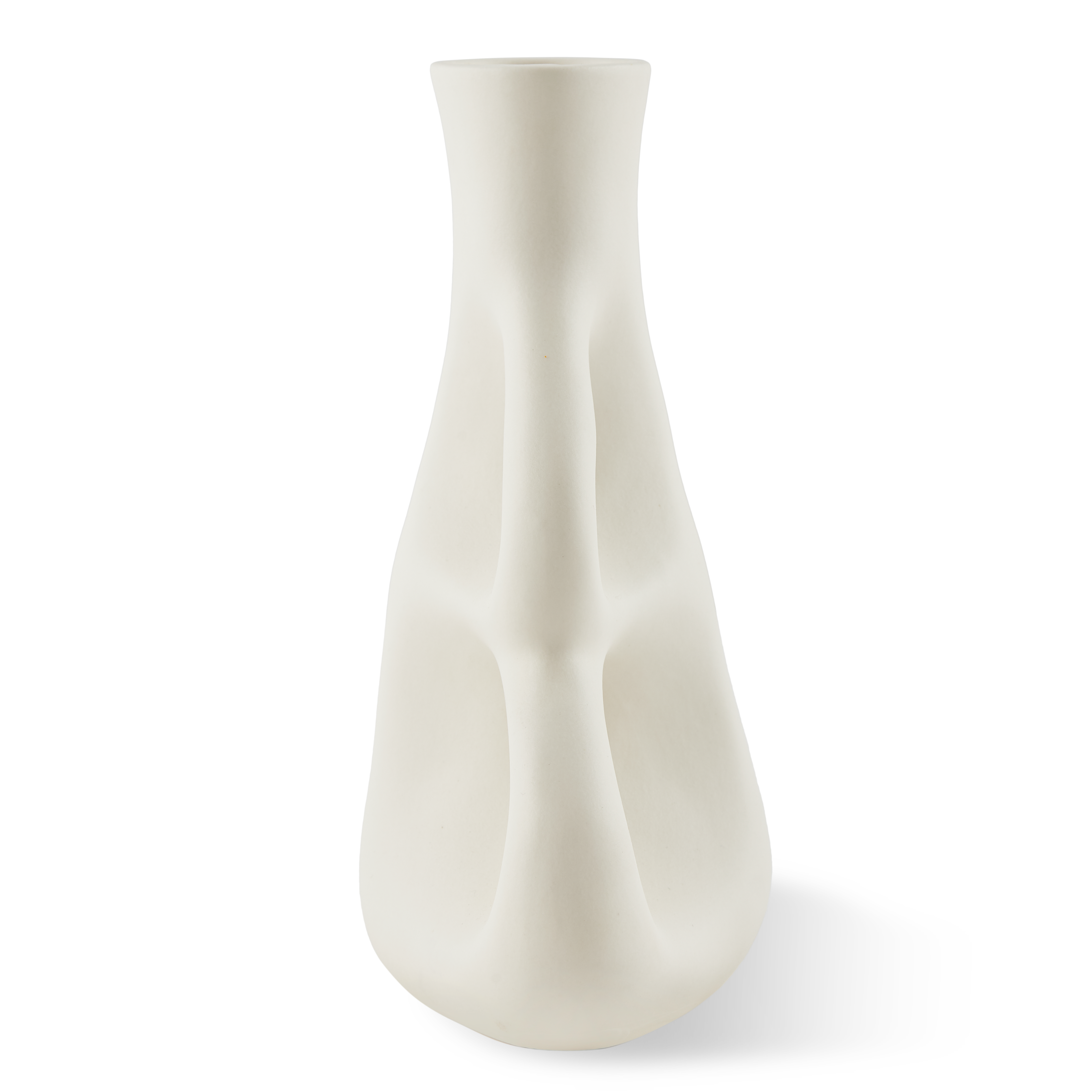 Váza TRI UŠI biela