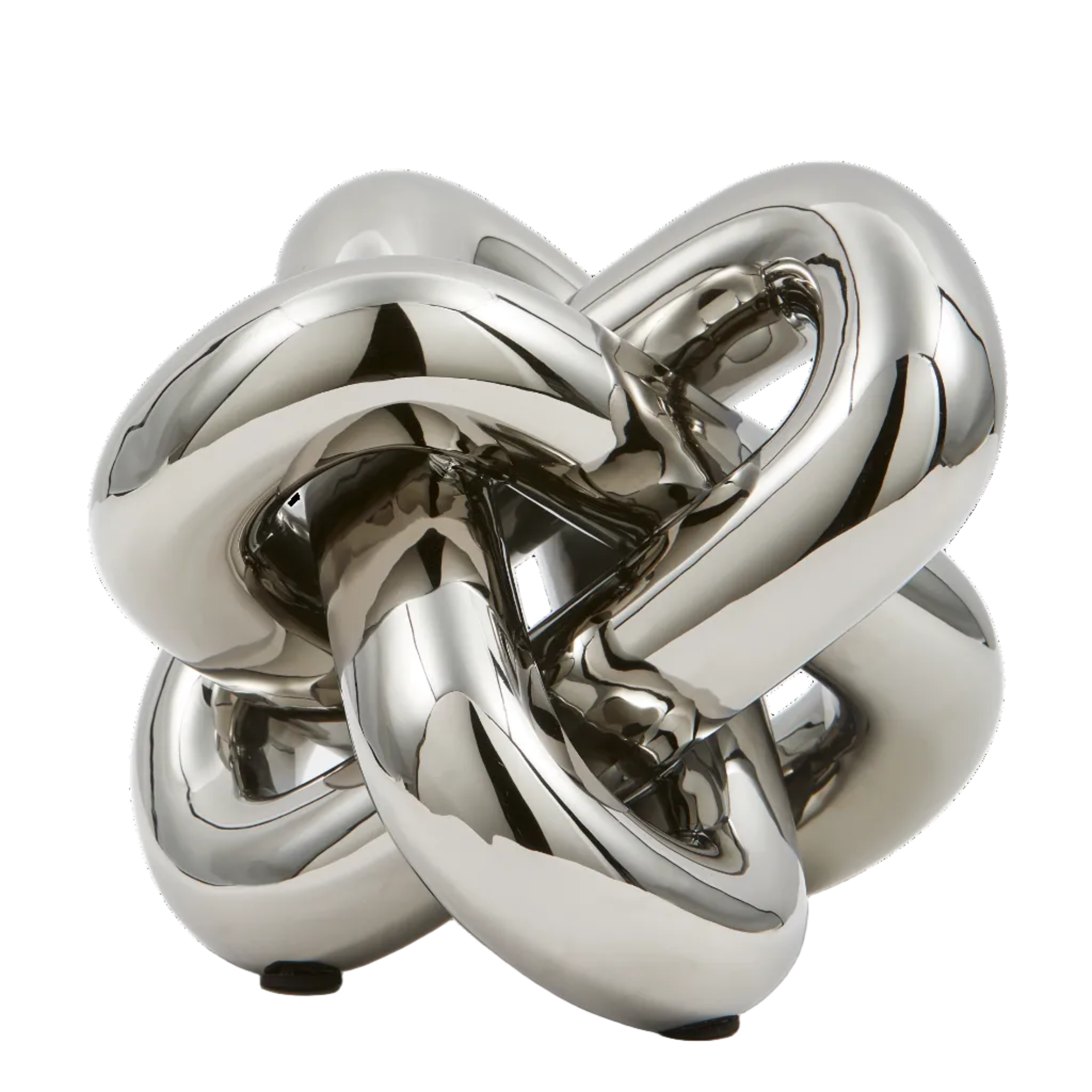 Dekoračná figúrka POHYBOVÝ ŤAHAČ strieborná