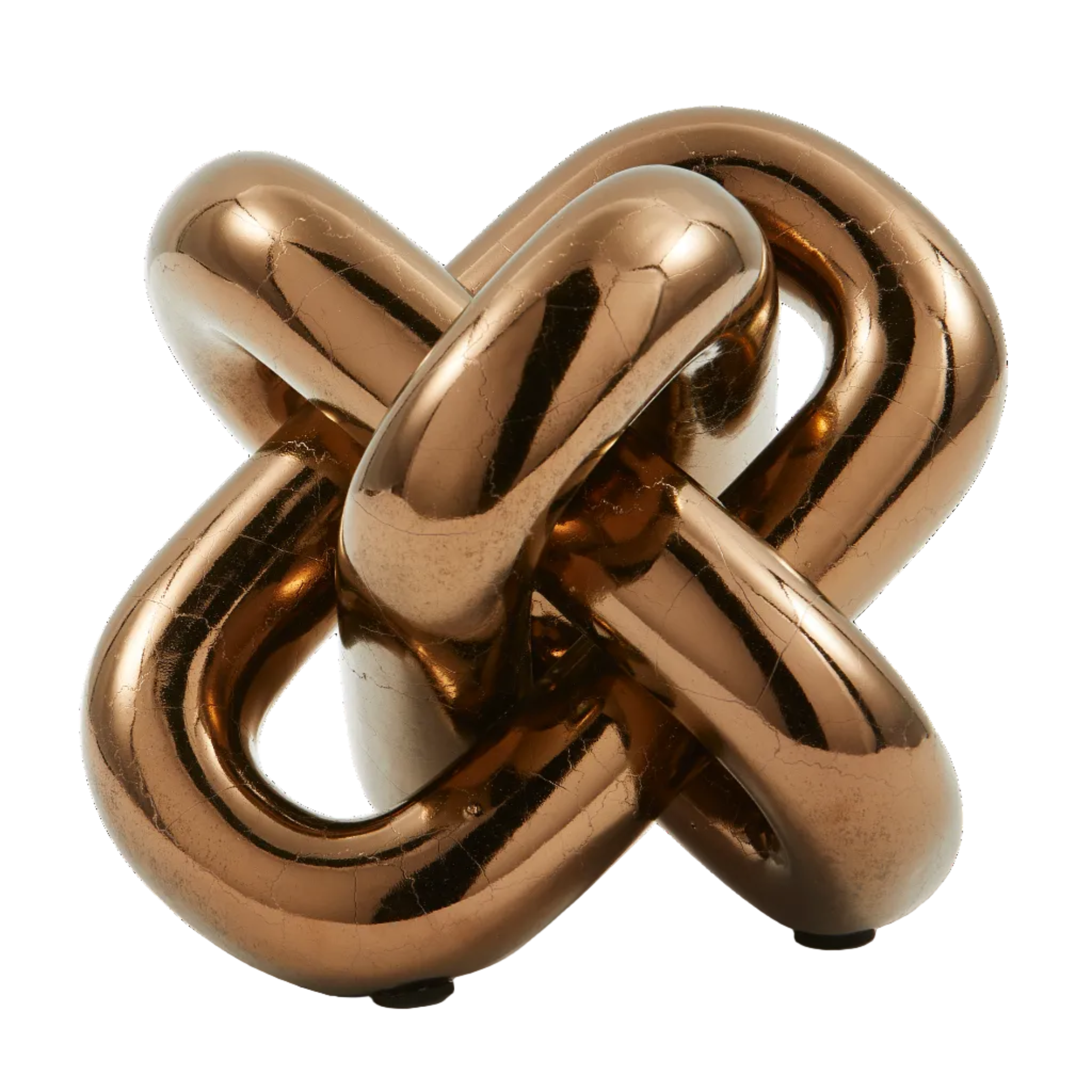 Dekoračná figúrka POHYBOVÝ ŤAHAČ medená