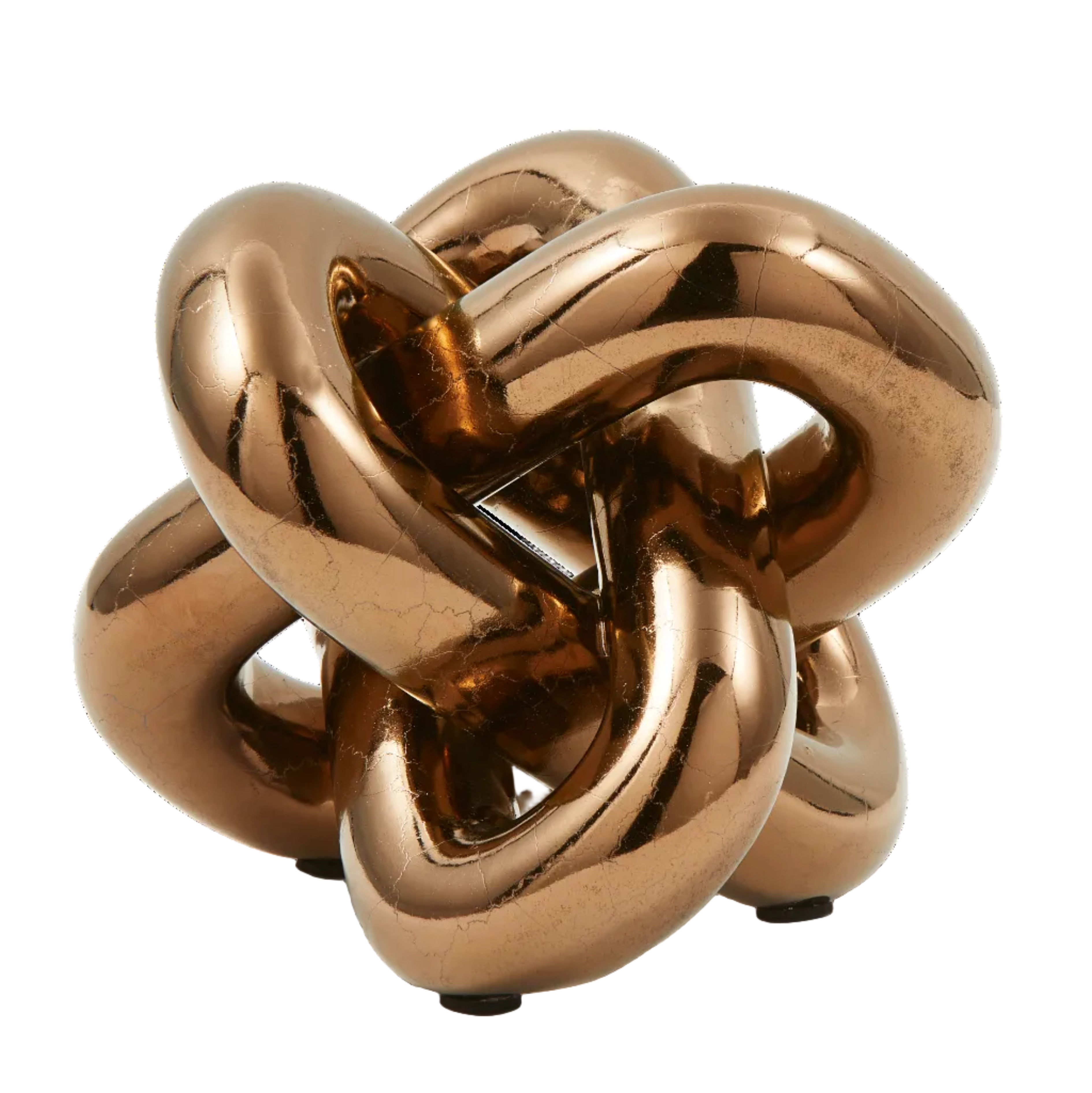 Dekoračná figúrka POHYBOVÝ ŤAHAČ medená