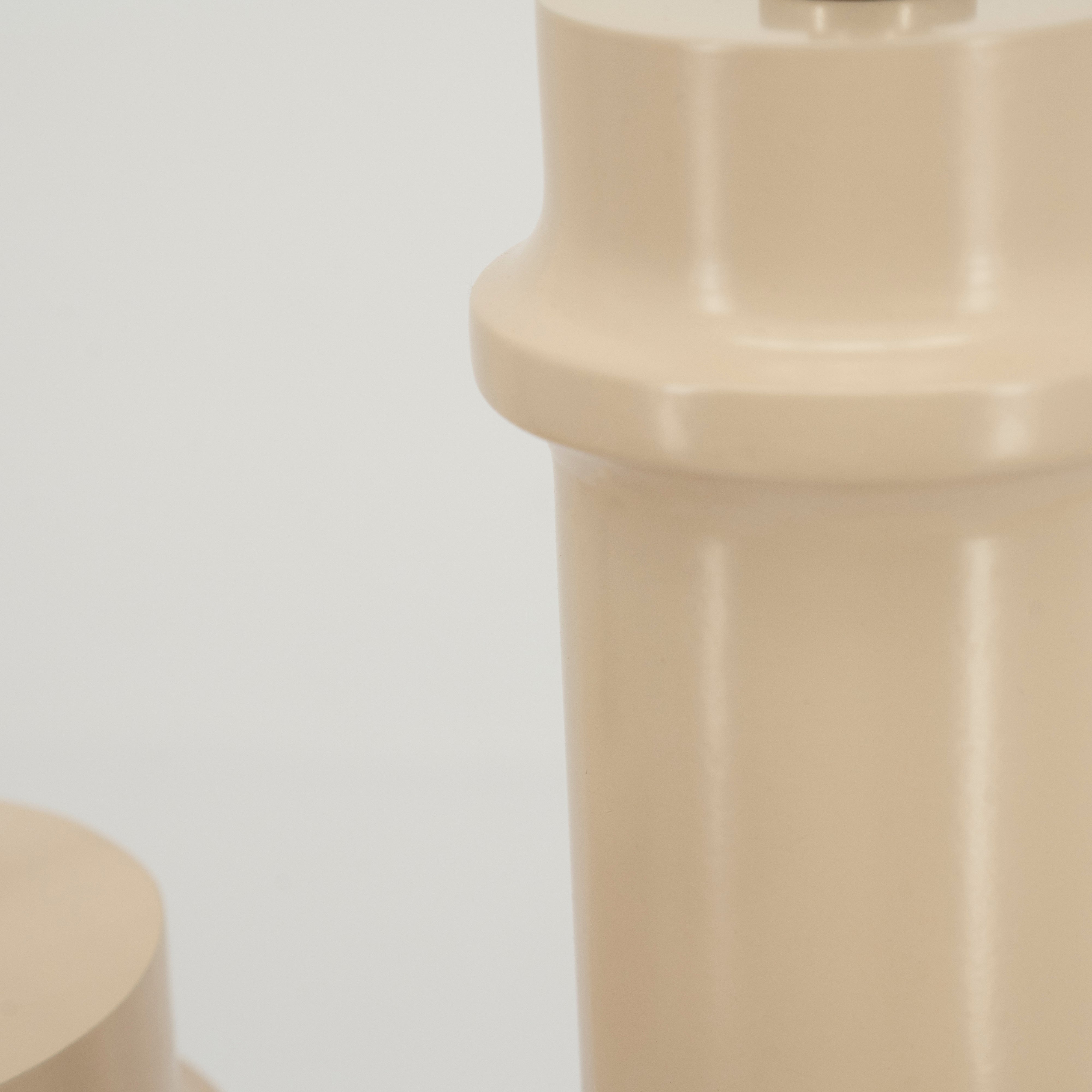 Beige CYLIN chandelier