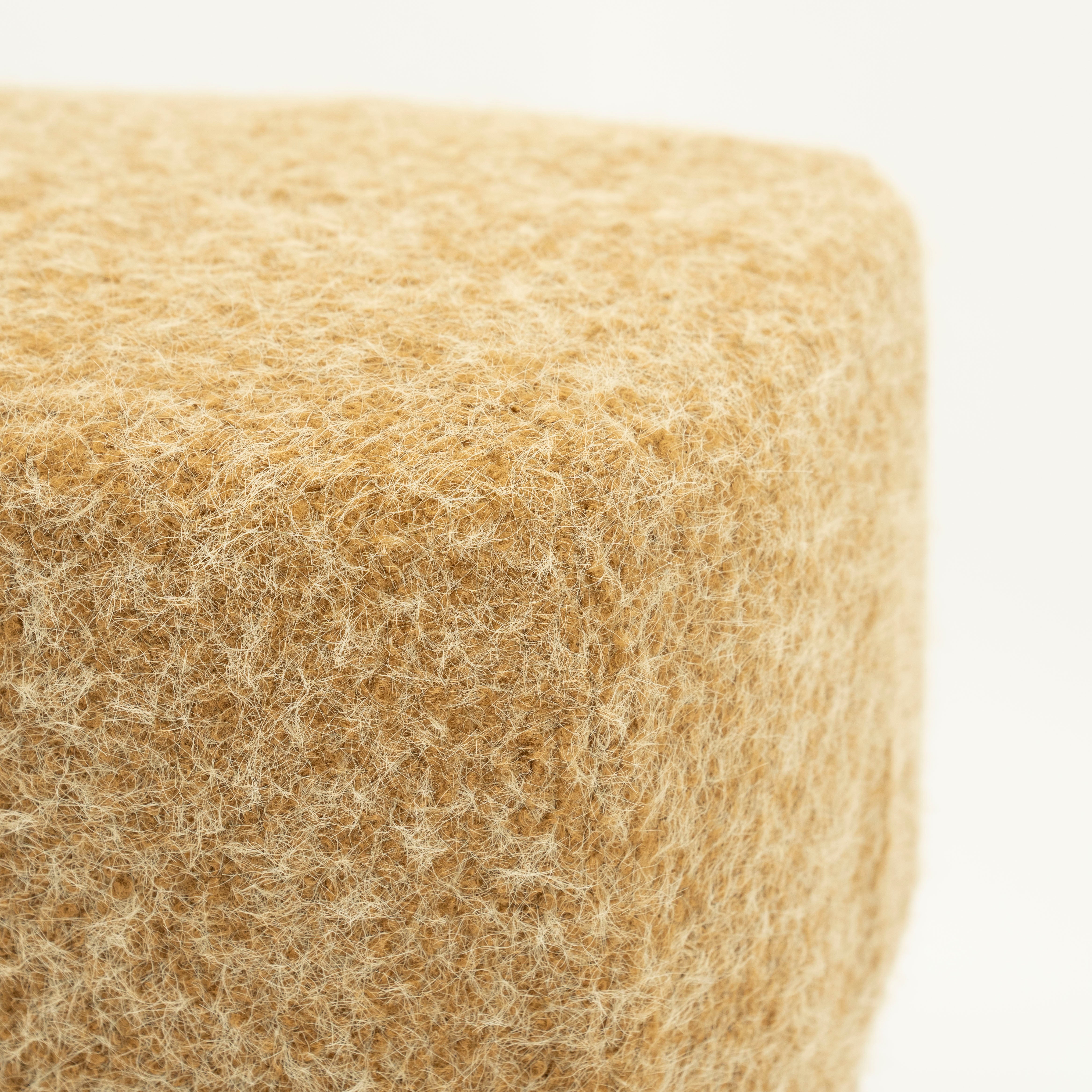 Puf KELSO horčicový