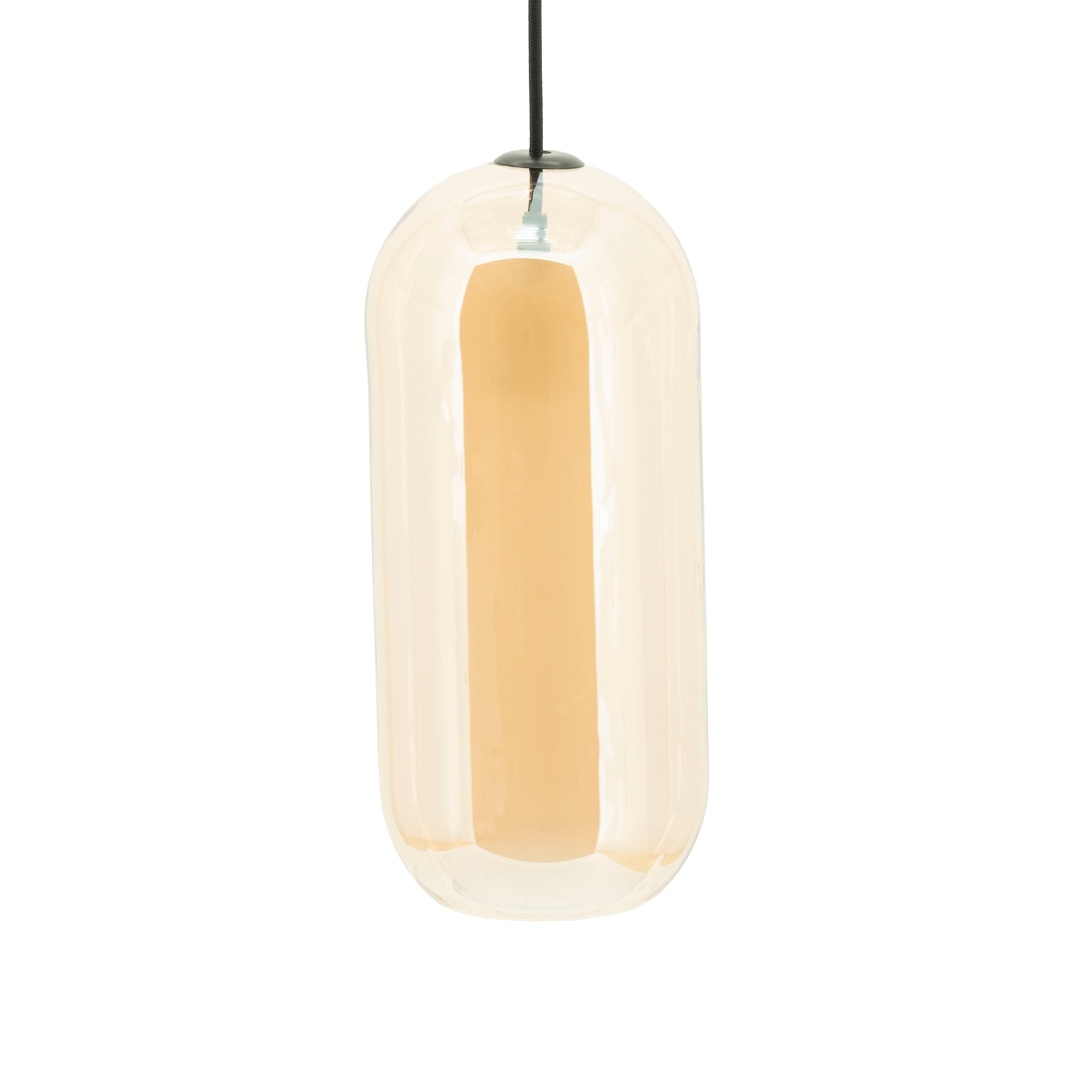 SHONA glass pendant lamp gold