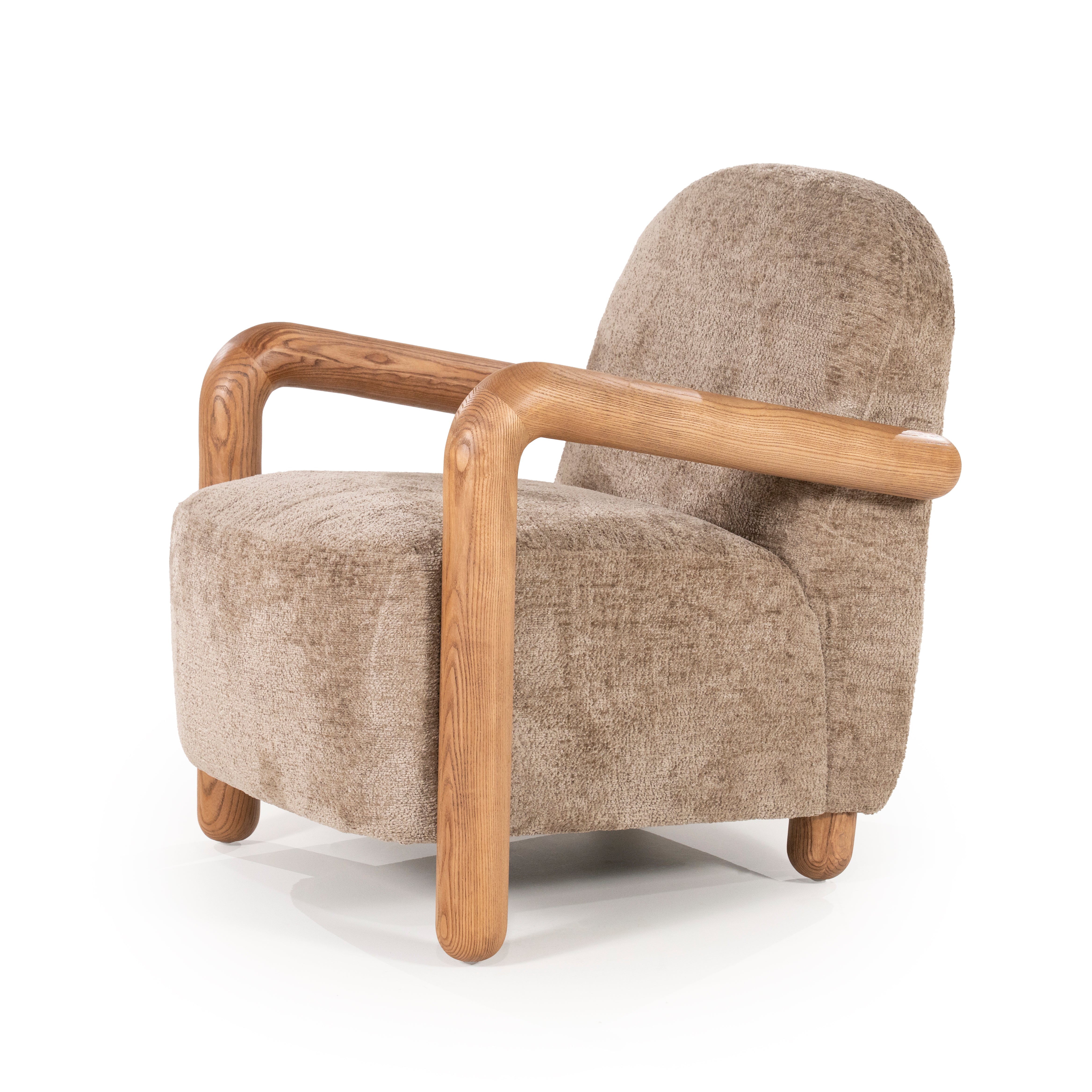RETROVA Beige Armchair