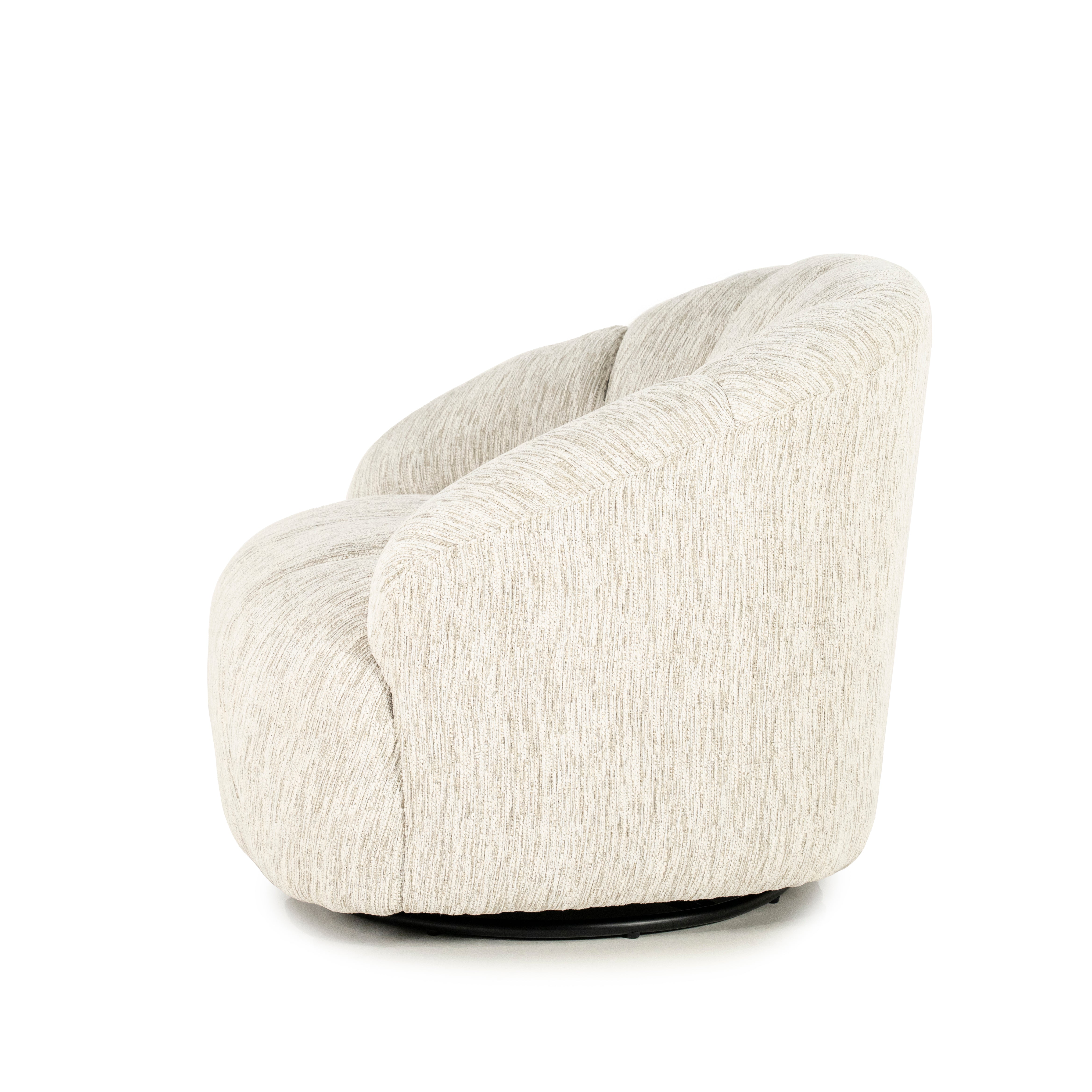 SOGNO Beige Swivel Armchair