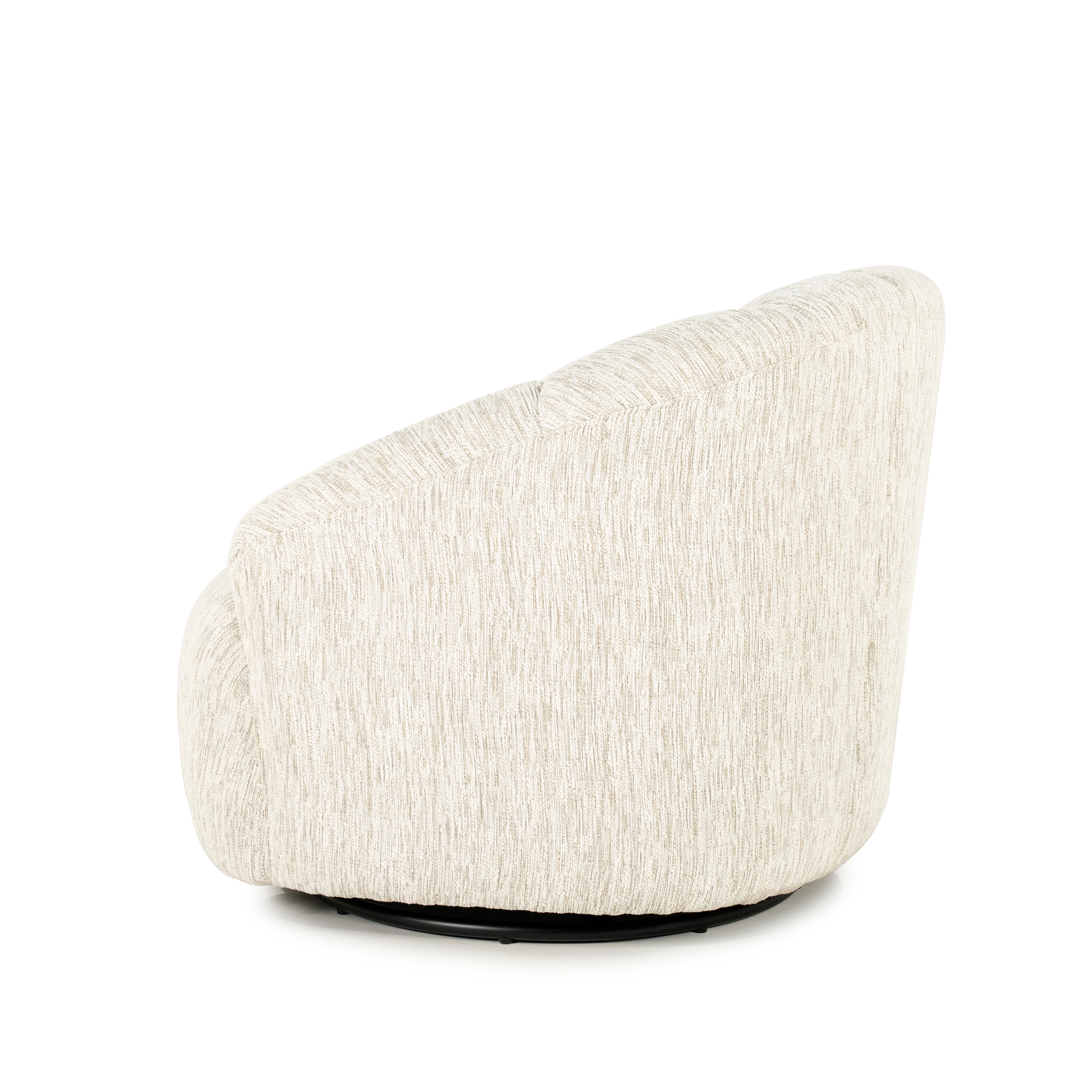 SOGNO Beige Swivel Armchair
