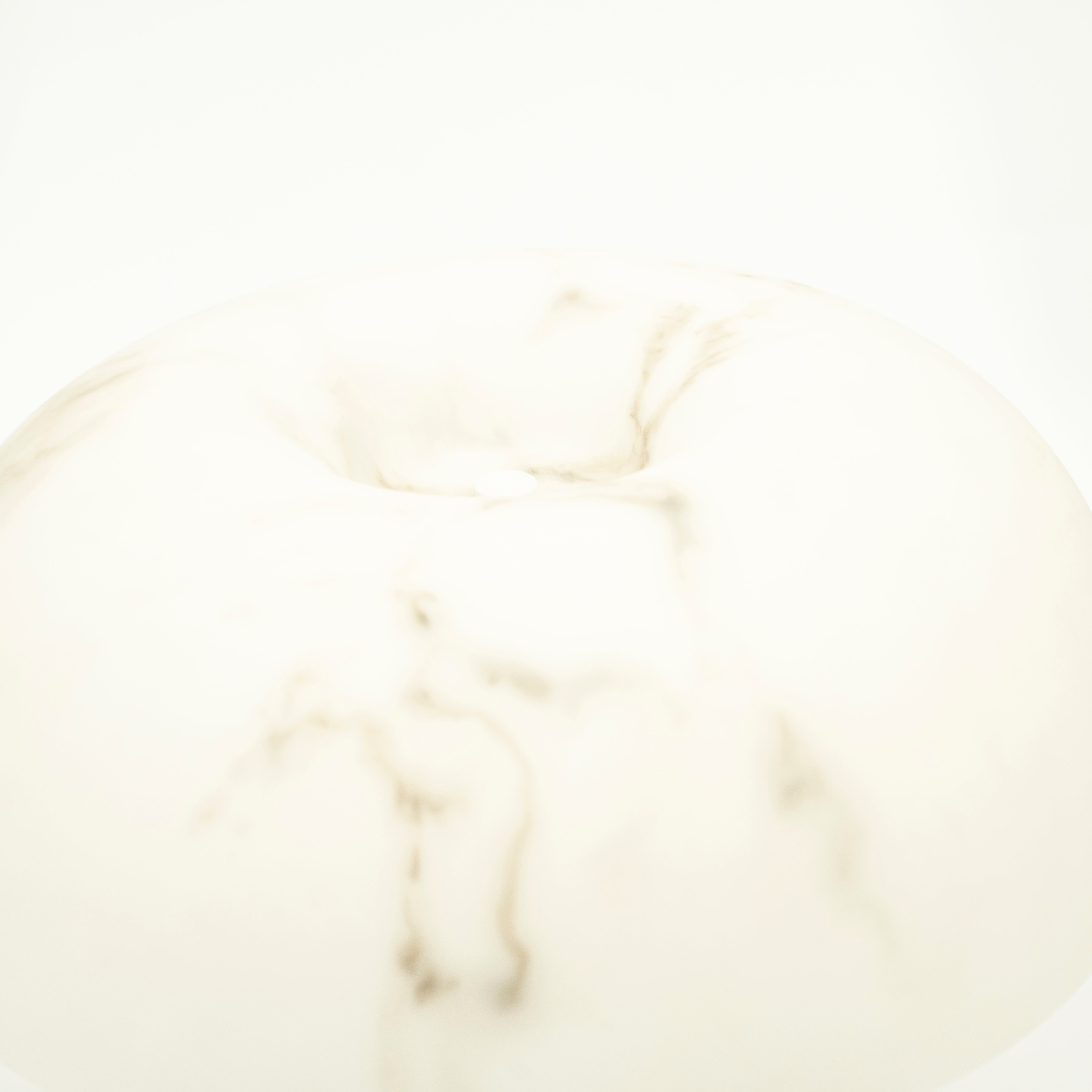 Stolná lampa GLOWSTONE krémová