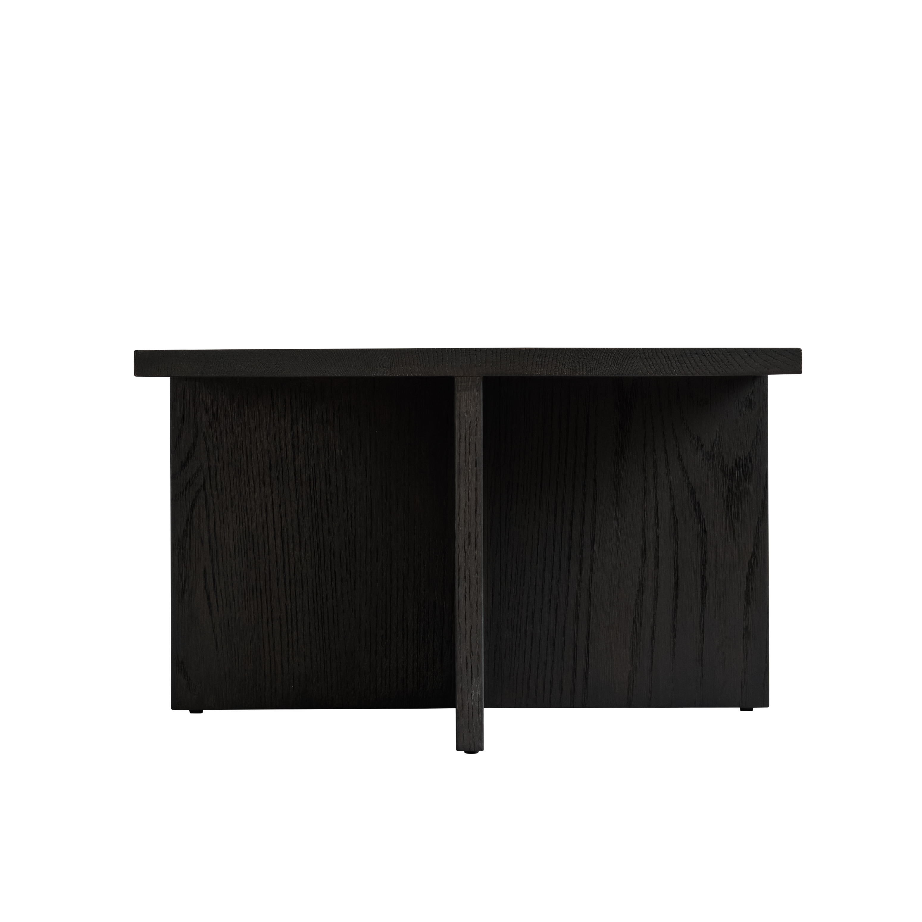 Kávový stolík BRUTUS čierny dub