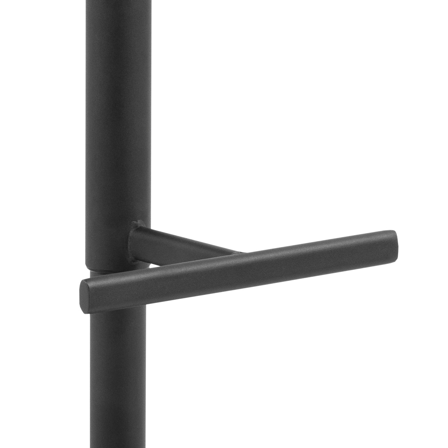 Súprava barových stoličiek ADISA šedá s čiernym podstavcom