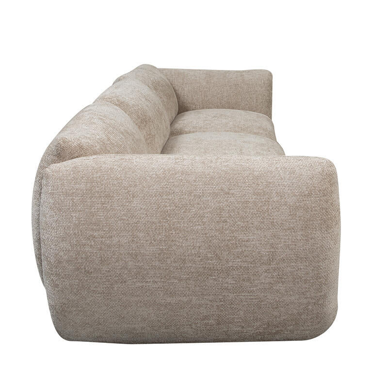 Sofa pre 4 osoby AMSTERDAM v béžovej latte farbe