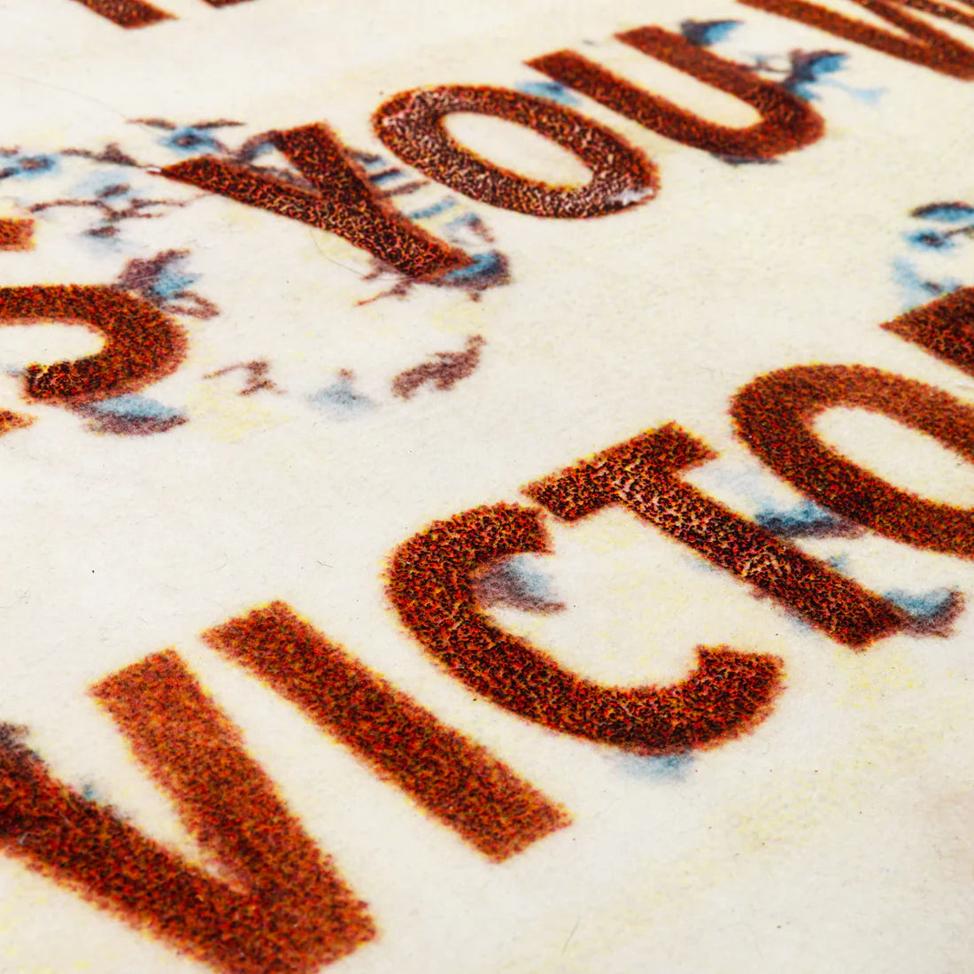 BURNT Decorative Rug - CHOICES Cream