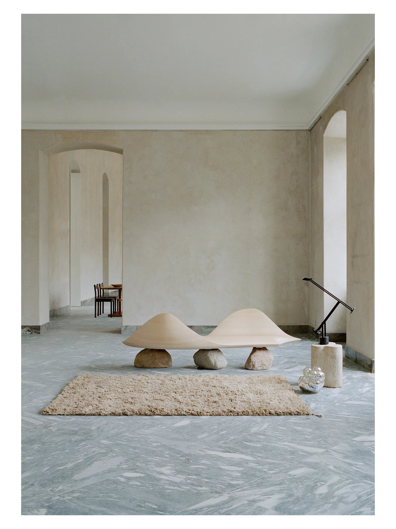 Koberec LUMINARY SUN béžový s dlhým vlasom