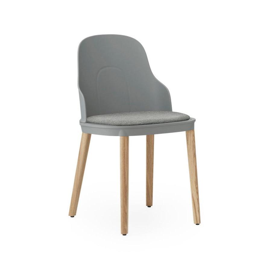 Chair Allez Gray Main Line Flax with an oak base