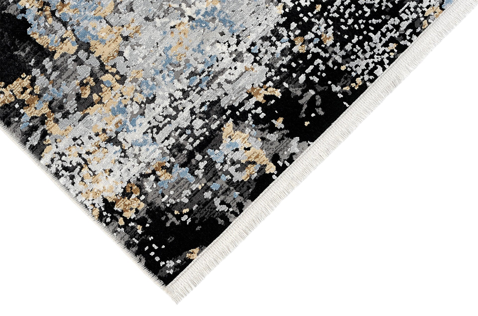 Dywan ROYAL czarny z szarym i beżowym