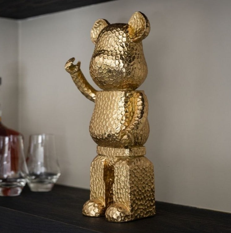 Dekoracja BEAR złoty Richmond Interiors    Eye on Design