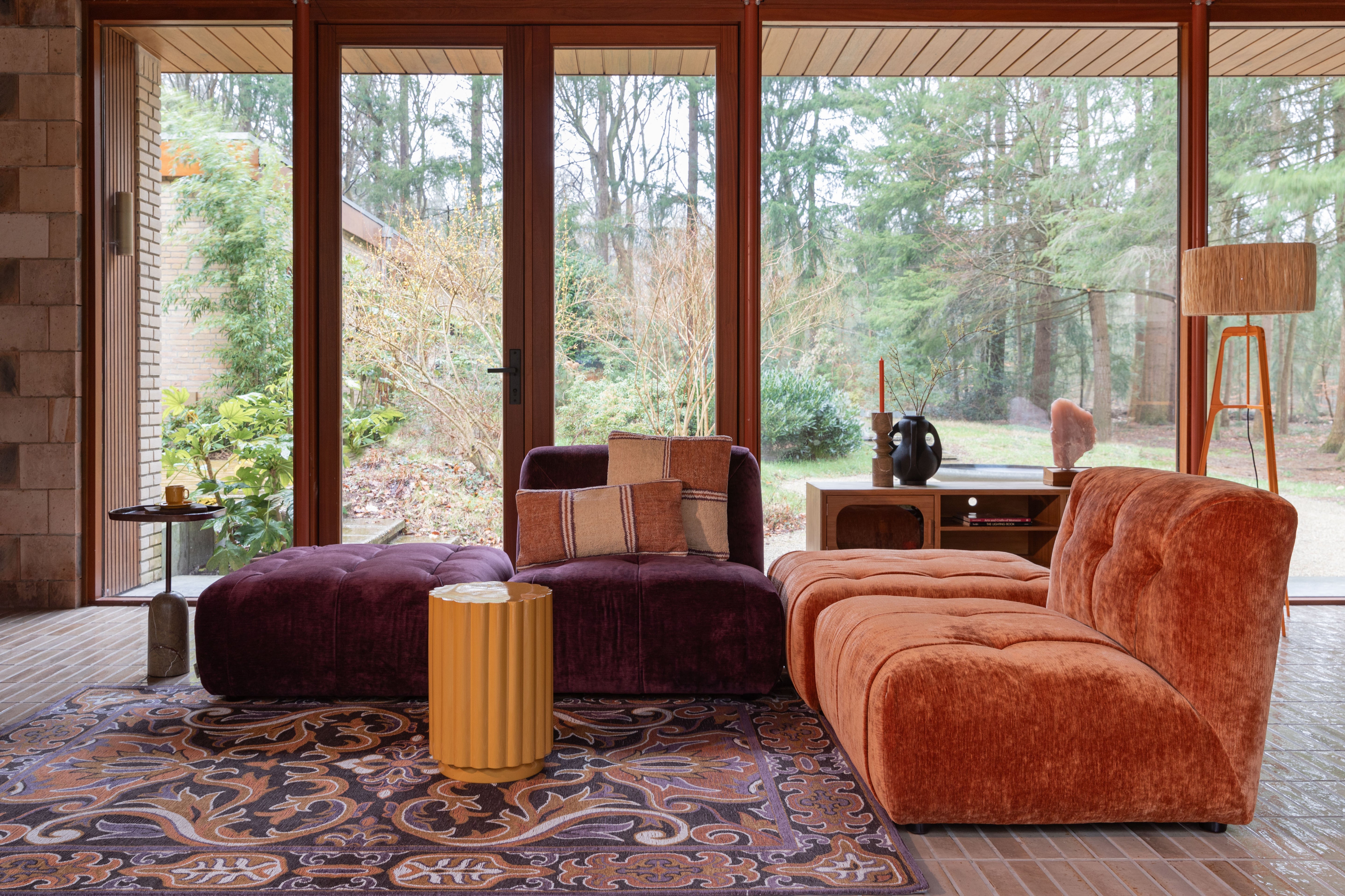 Pohovka 3-miestna GIADA medený zamat