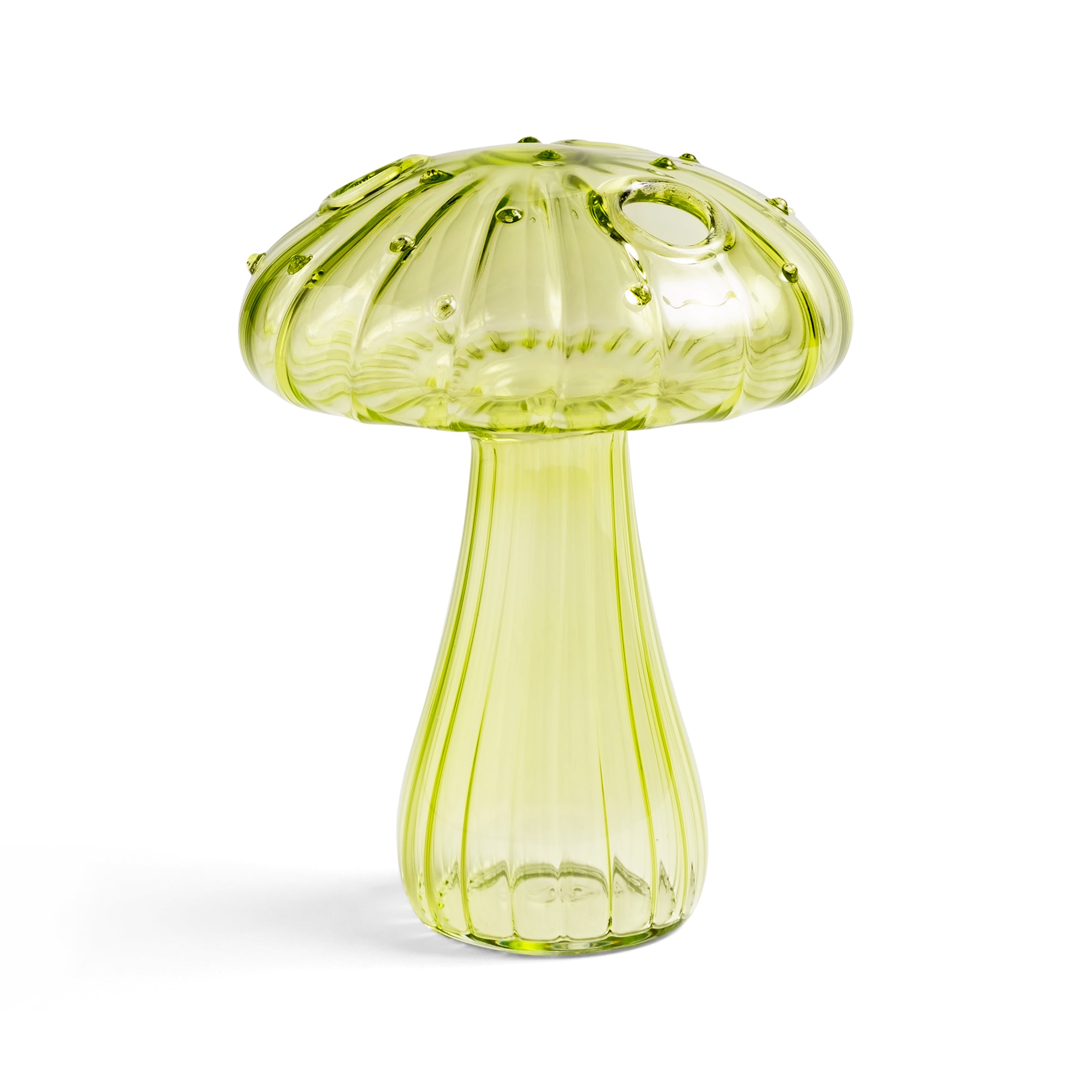 Súprava vázičiek MUSHROOM farebné sklo