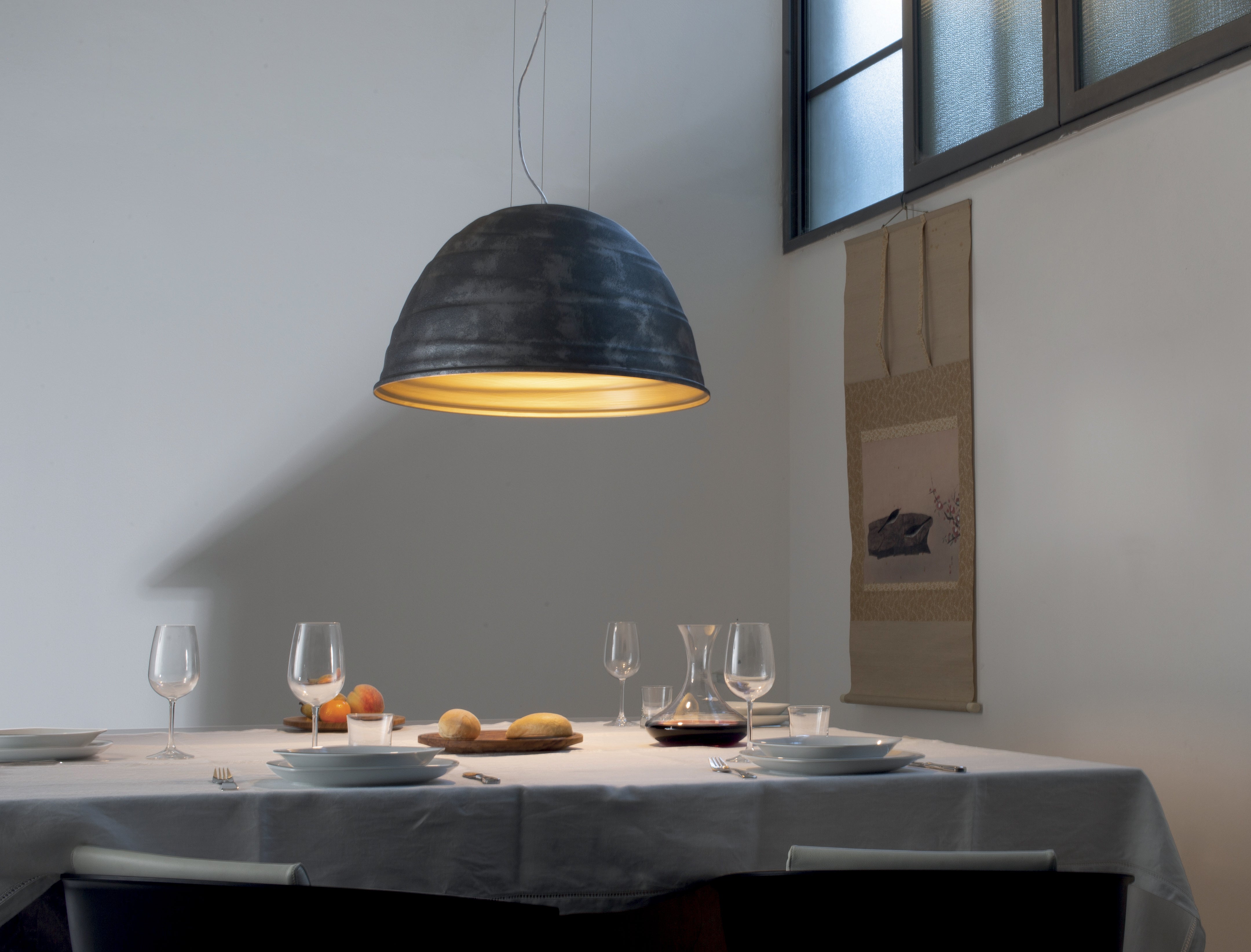 Lampa visiacá BABELE metalická