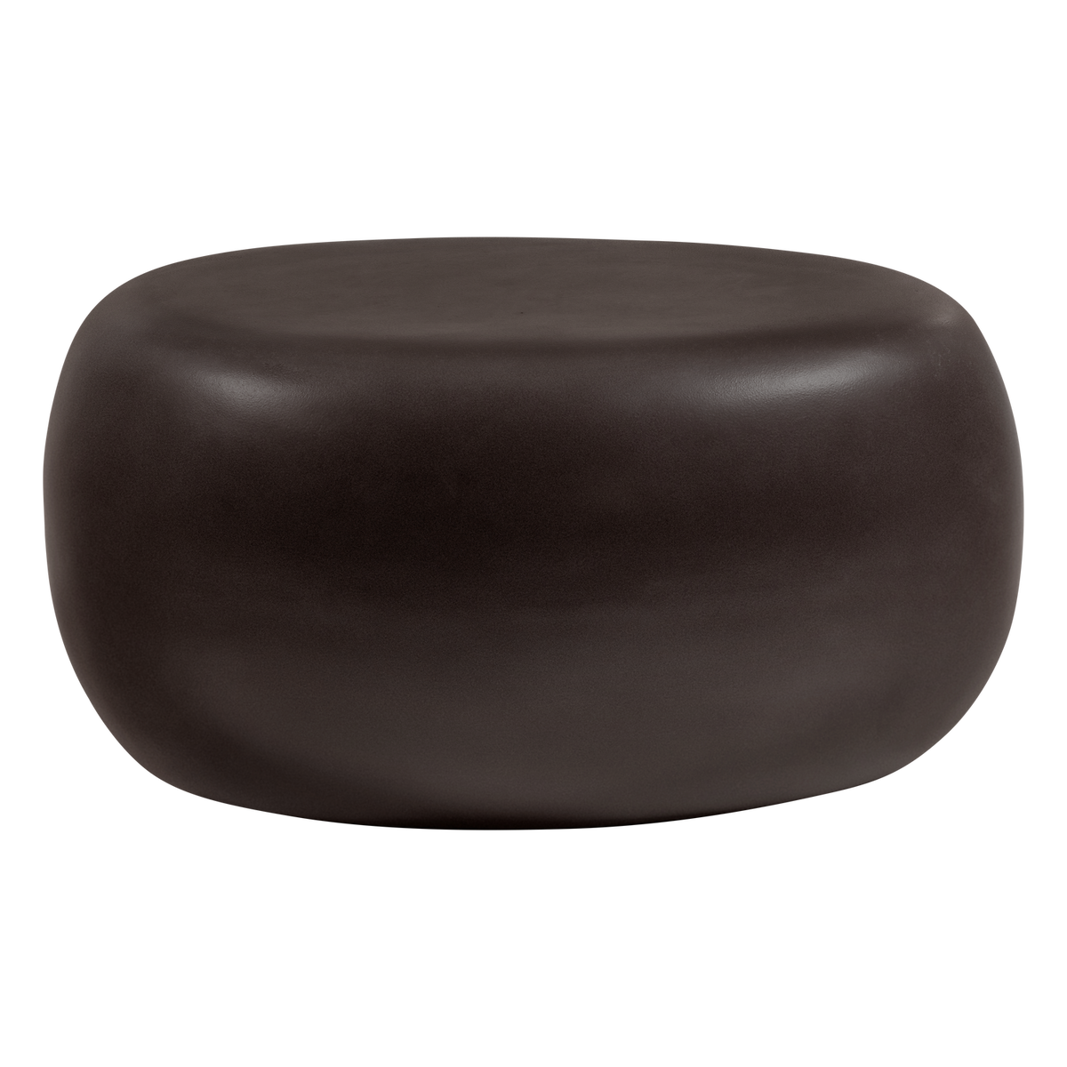 Stolik PEBBLE ciemnobrązowy – ujęcie 2