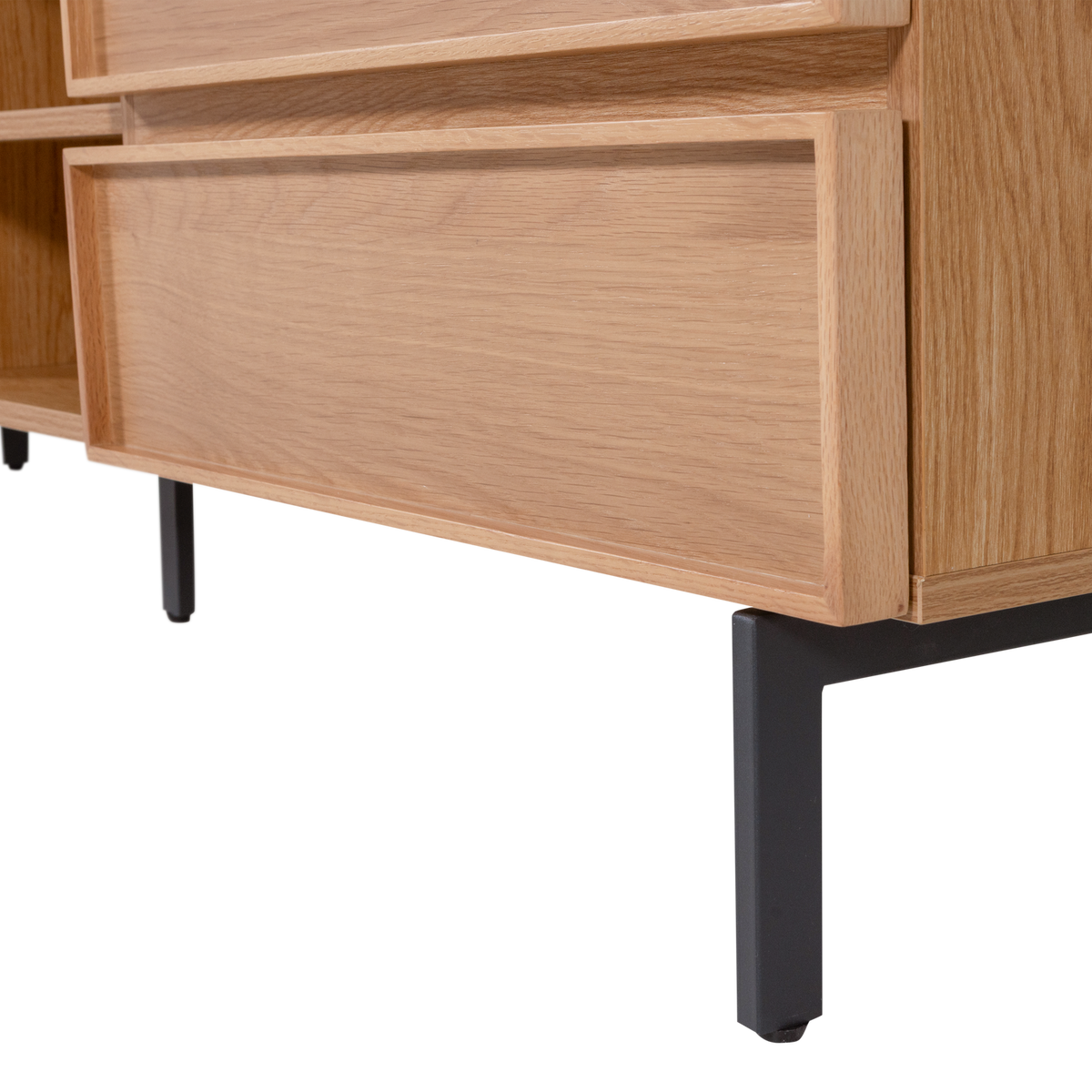 Szafka RTV TOURS 180 cm naturalny – ujęcie 8
