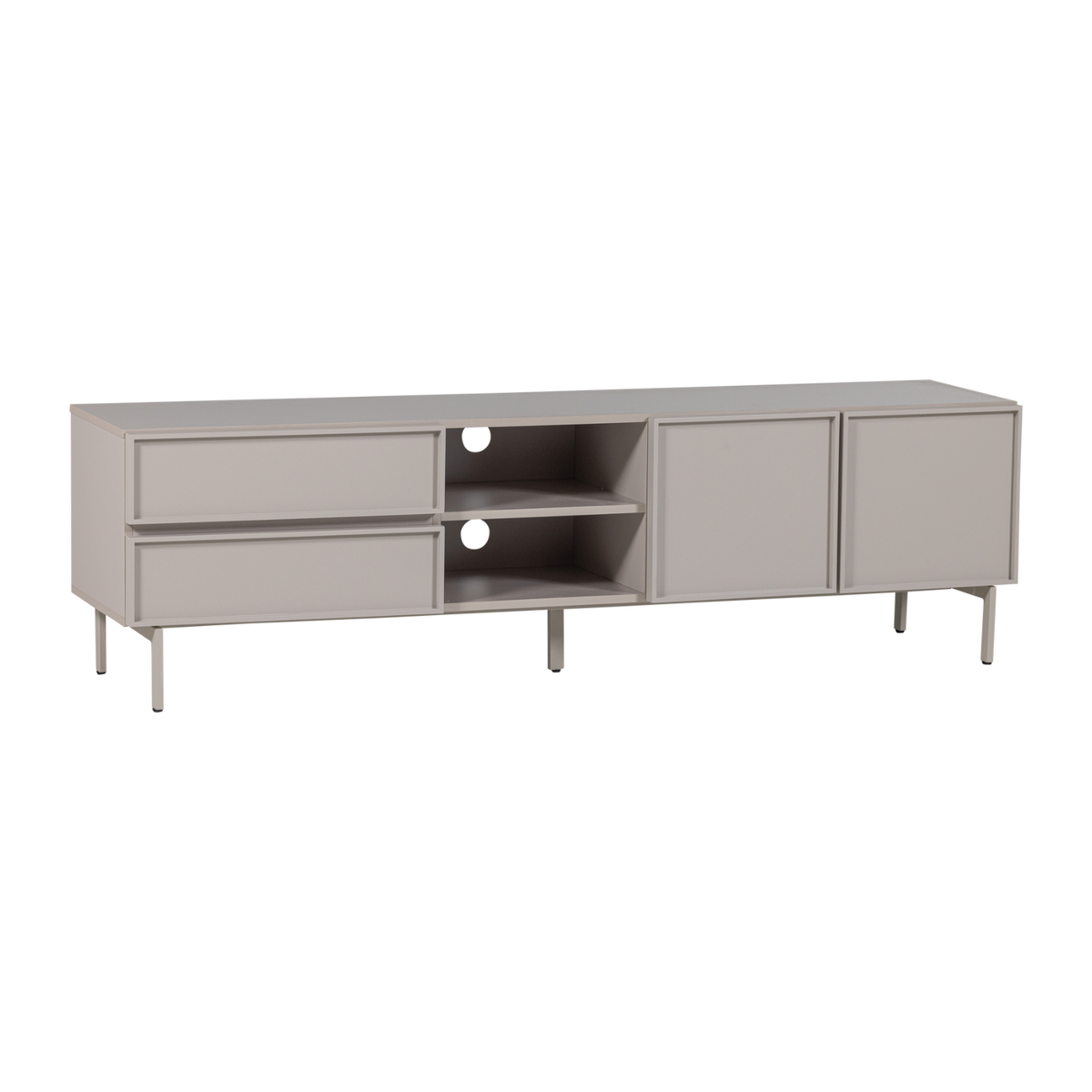 Szafka RTV TOURS 180 cm piaskowy – Woood