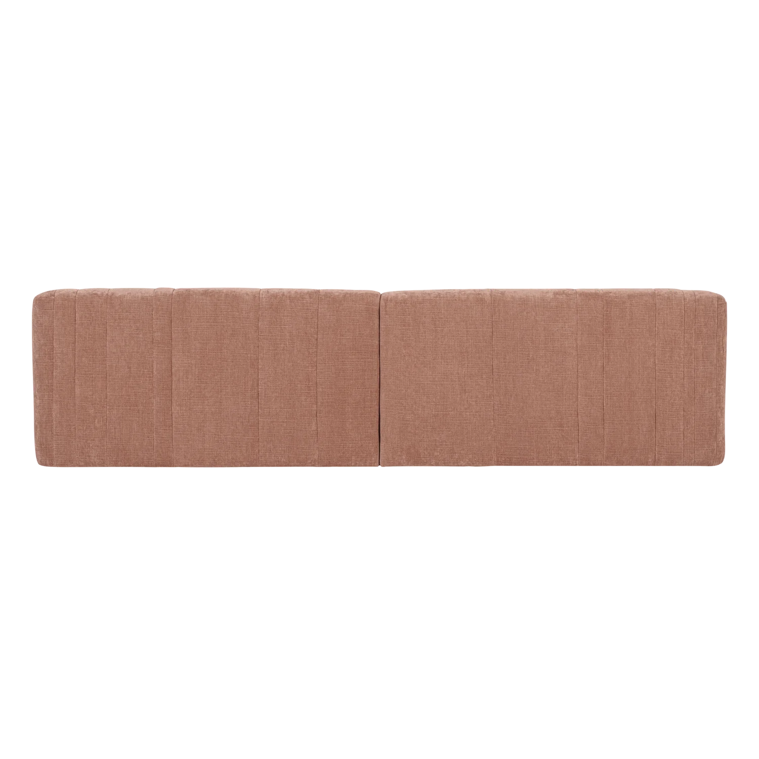 Sofa pre 4 osoby OMAIRE ružový šenil