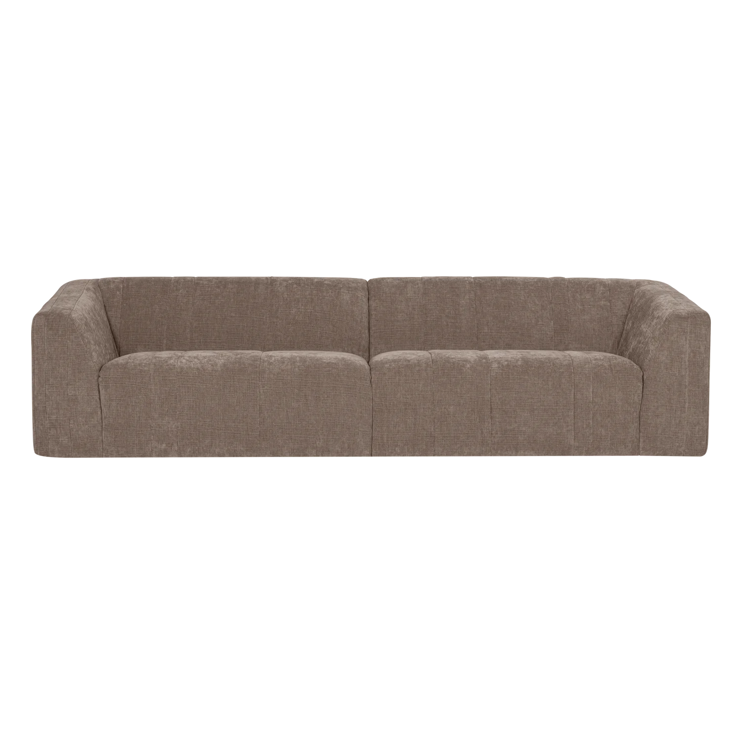 Sofa pre 4 osoby OMAIRE taupe šenil