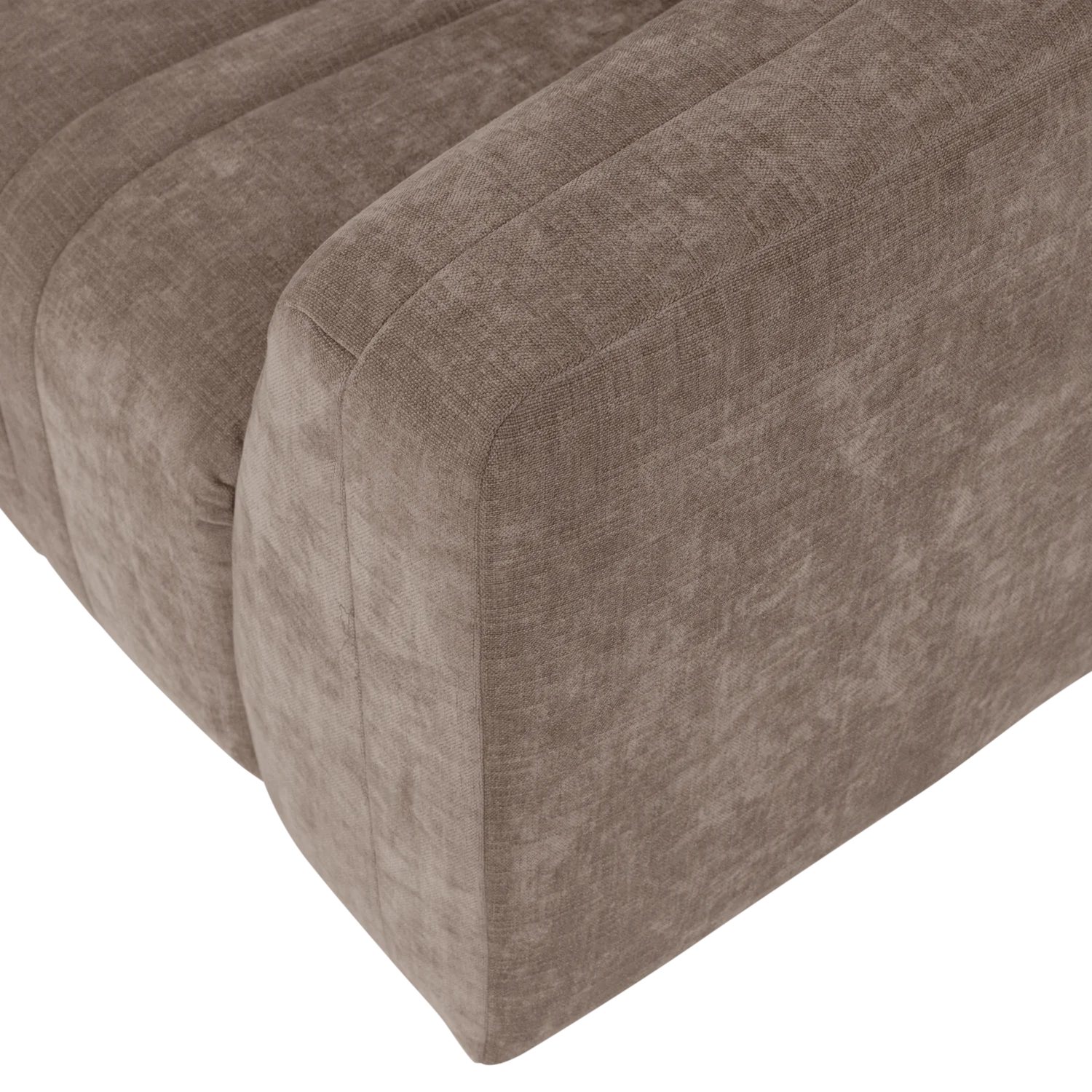 Sofa pre 4 osoby OMAIRE taupe šenil