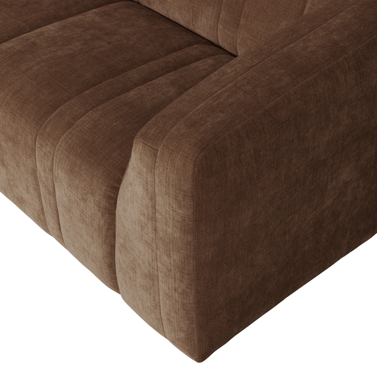 Sofa 2-osobová OMAIRE hnedý szenil