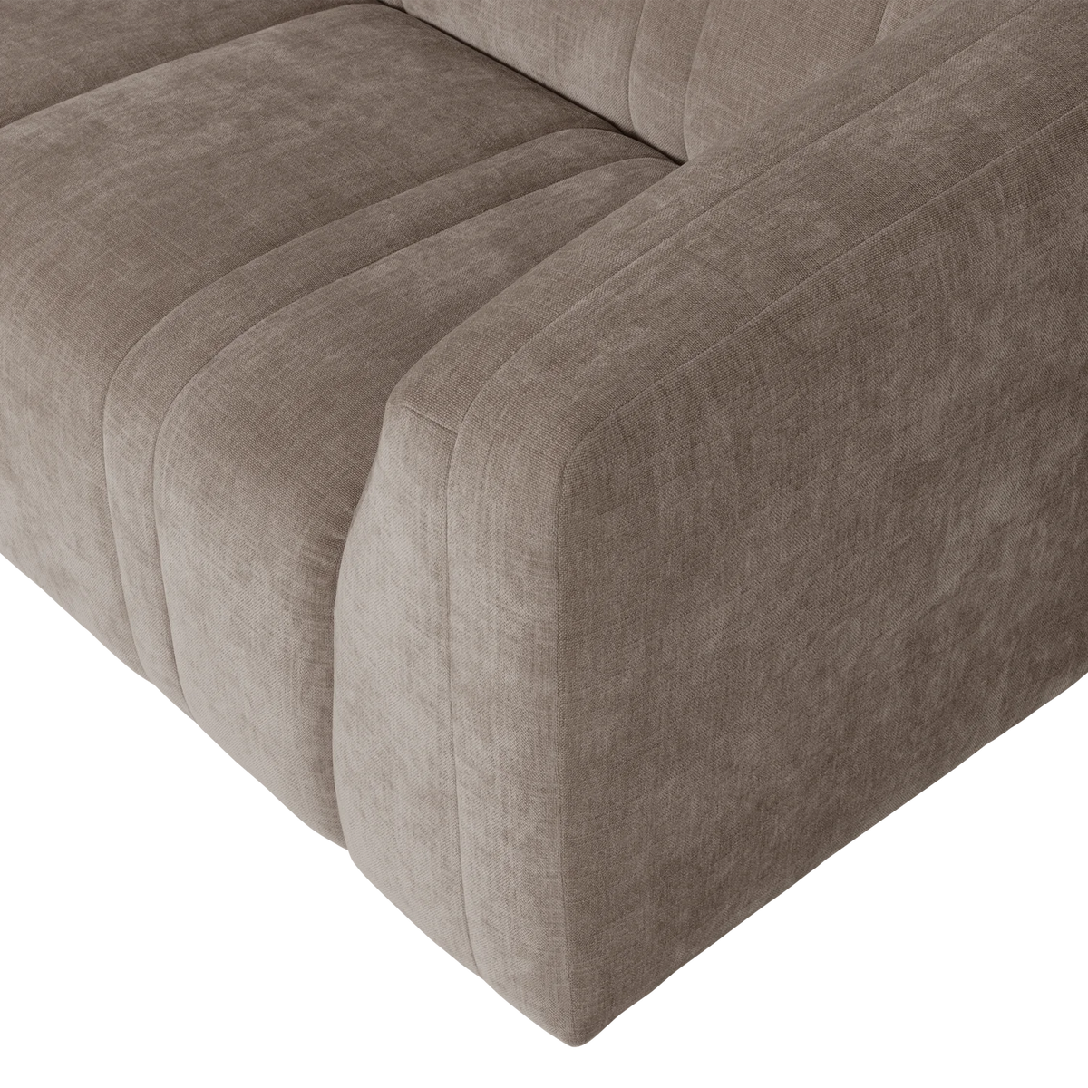 Sofa 2-osobová OMAIRE taupe szenil