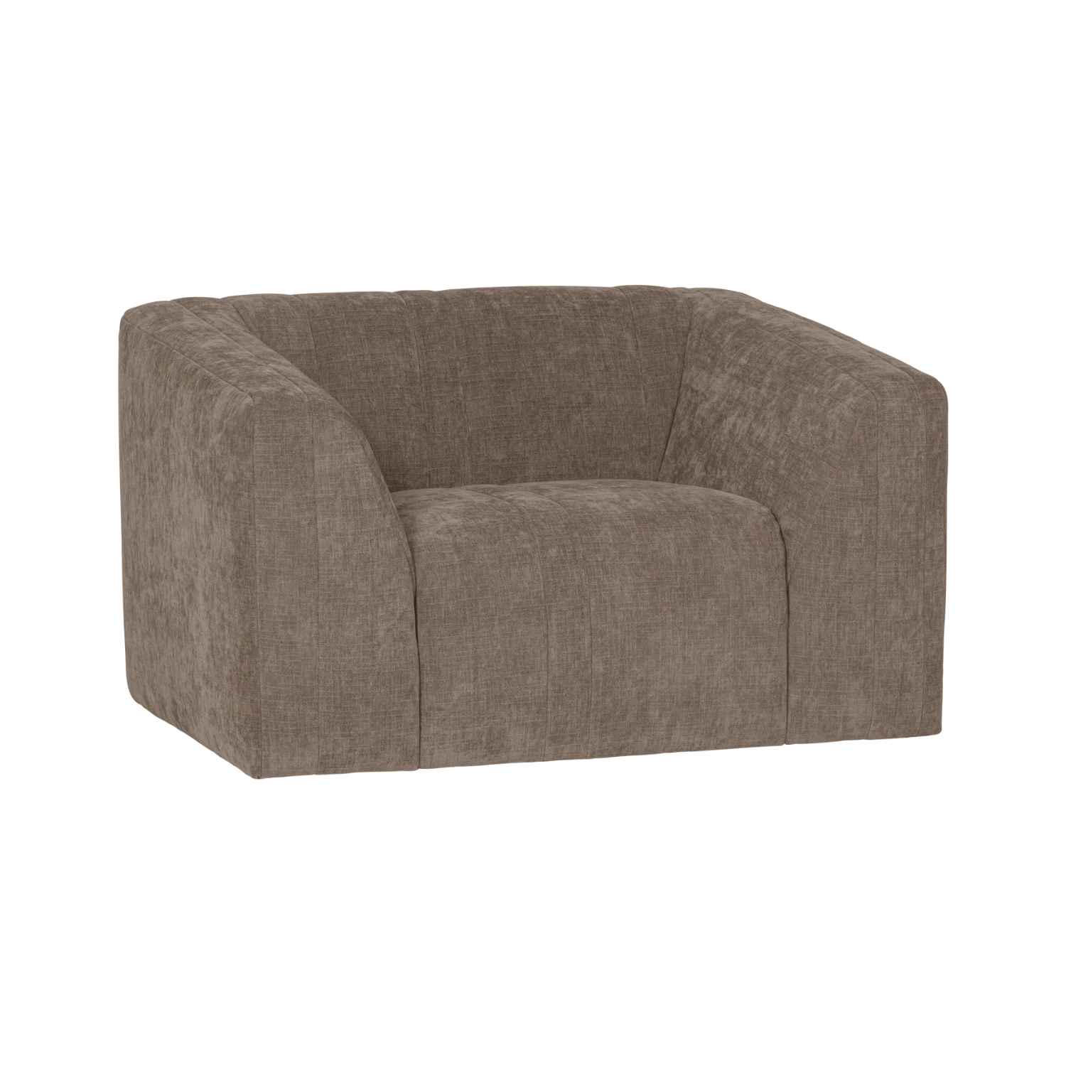 Fotel OMAIRE taupe šenil