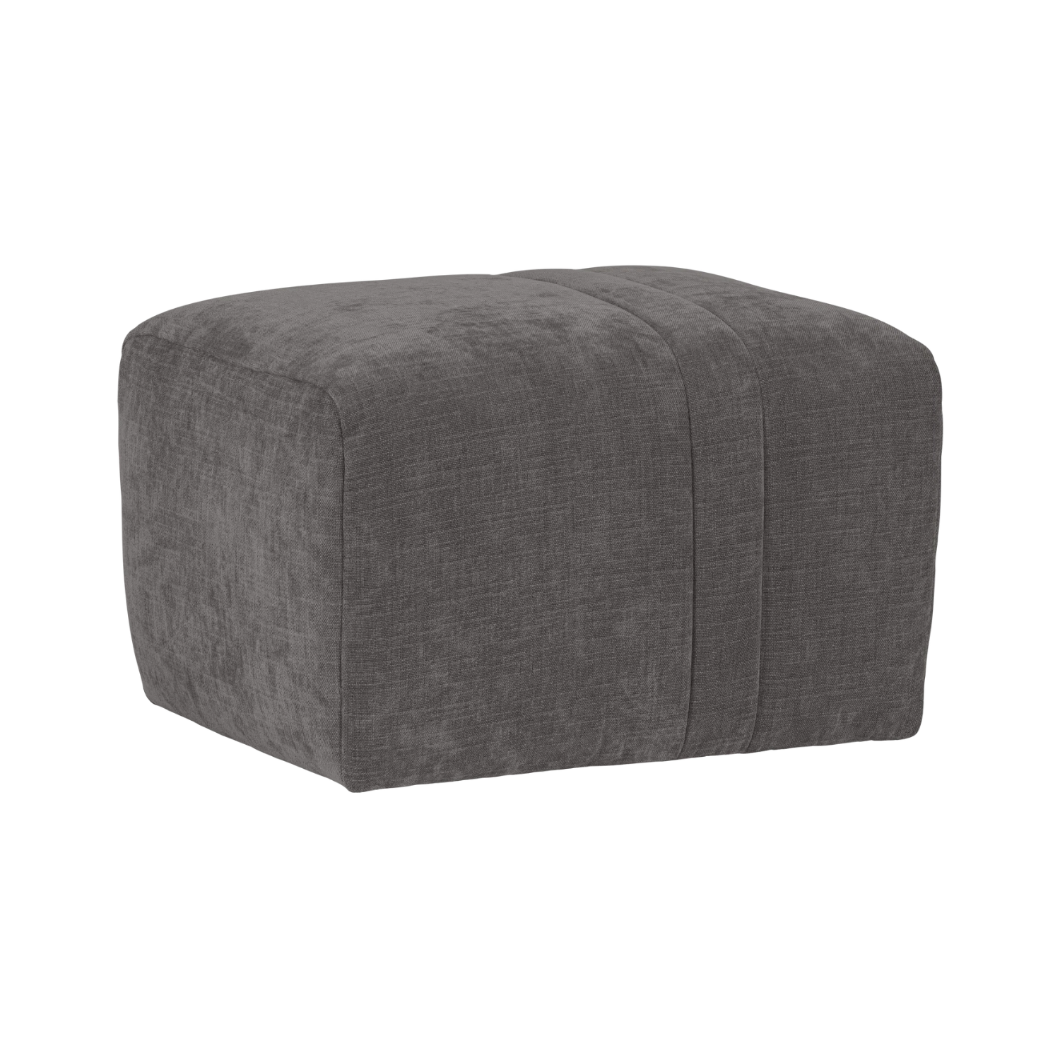Puf OMAIRE šedý šenil